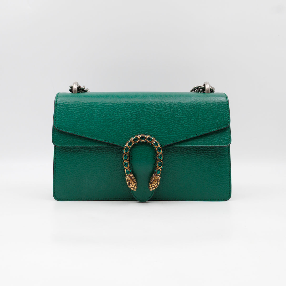Dionysus Small Green Leather