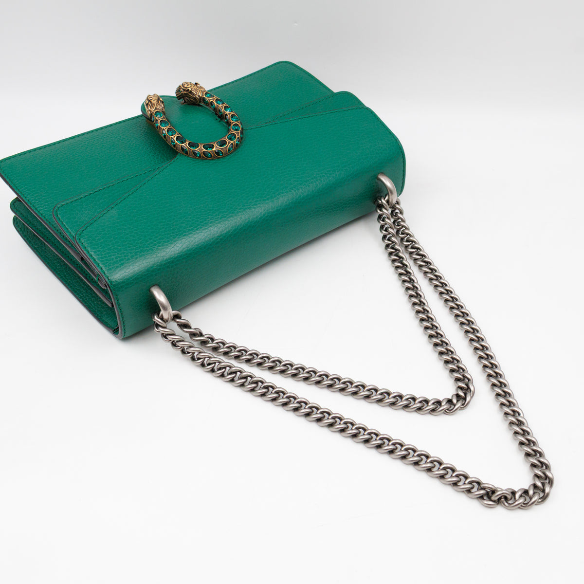 Dionysus Small Green Leather