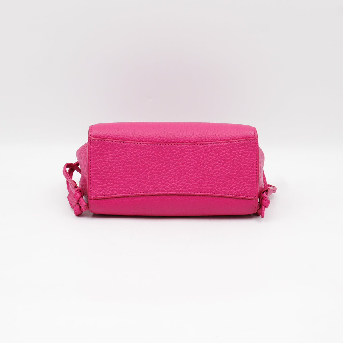 Special Edition Mini lris Neon Pink Grained Leather