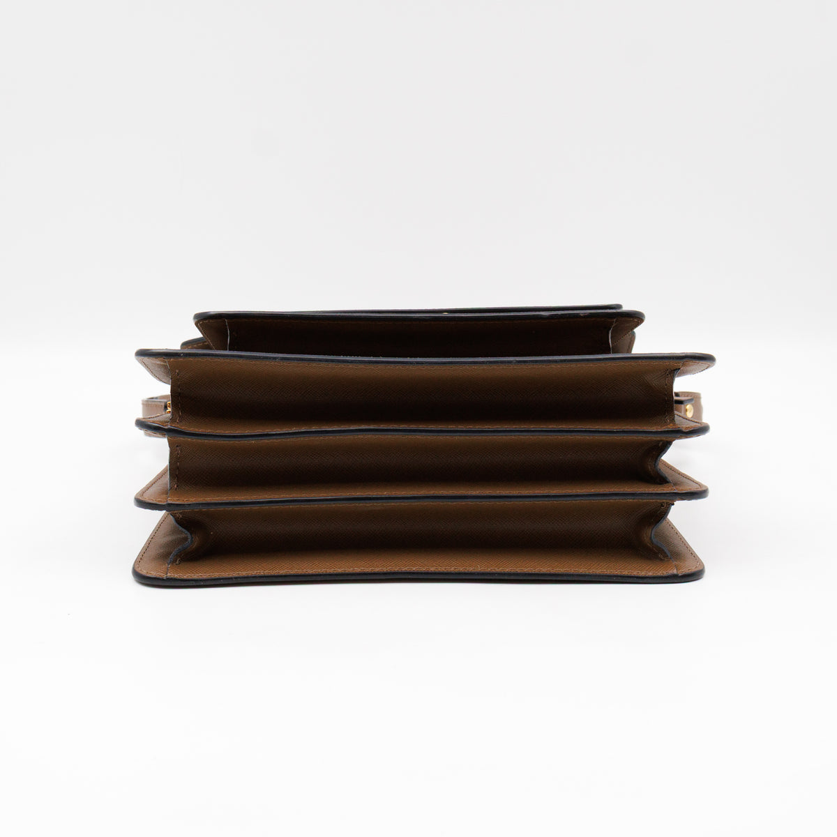 Trunk Bag Medium Brown Leather