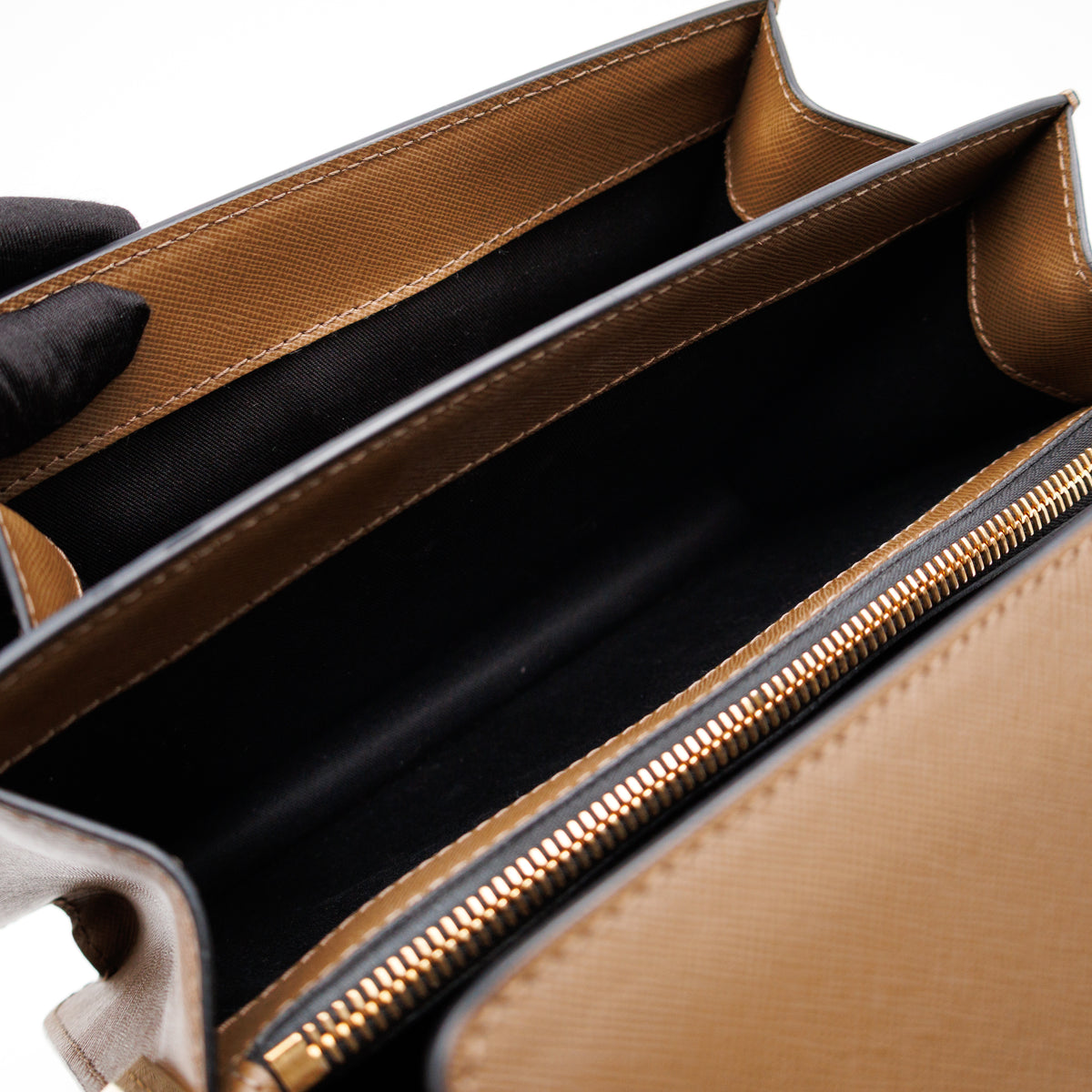 Trunk Bag Medium Brown Leather