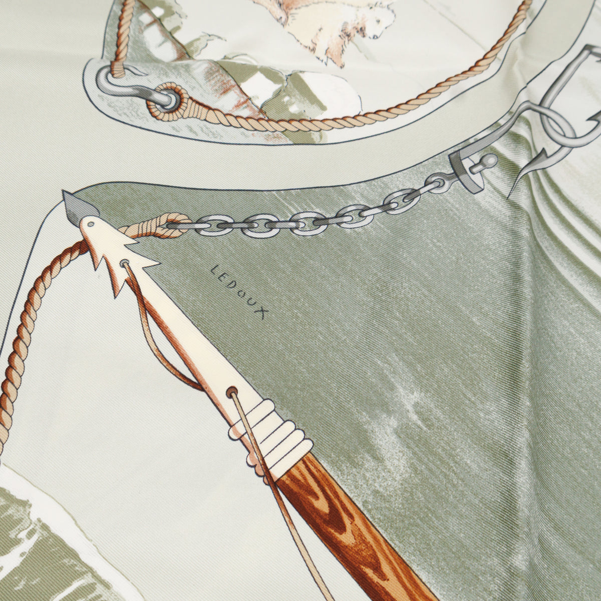 Silk Scarf 90 Grønland