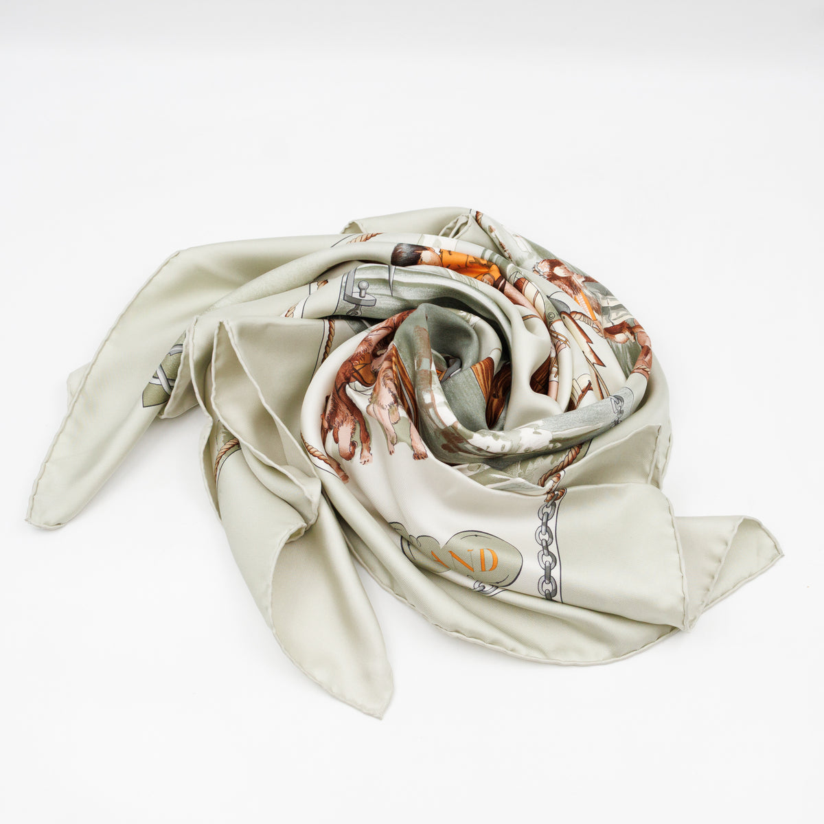 Silk Scarf 90 Grønland