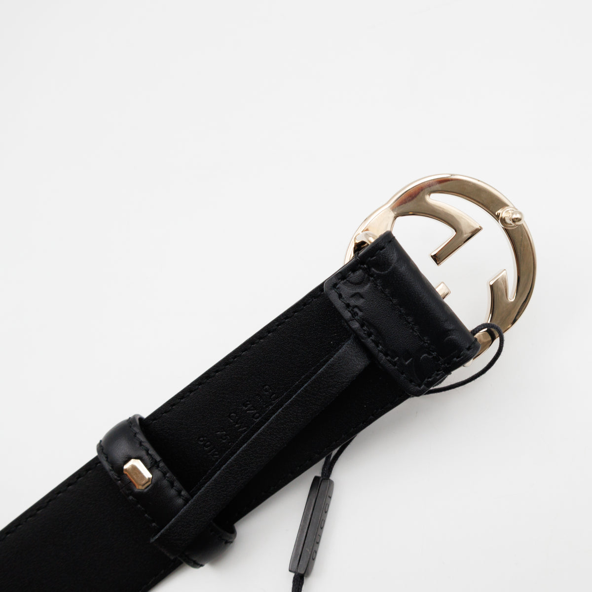 Signature Guccissima Leather Belt 75/30