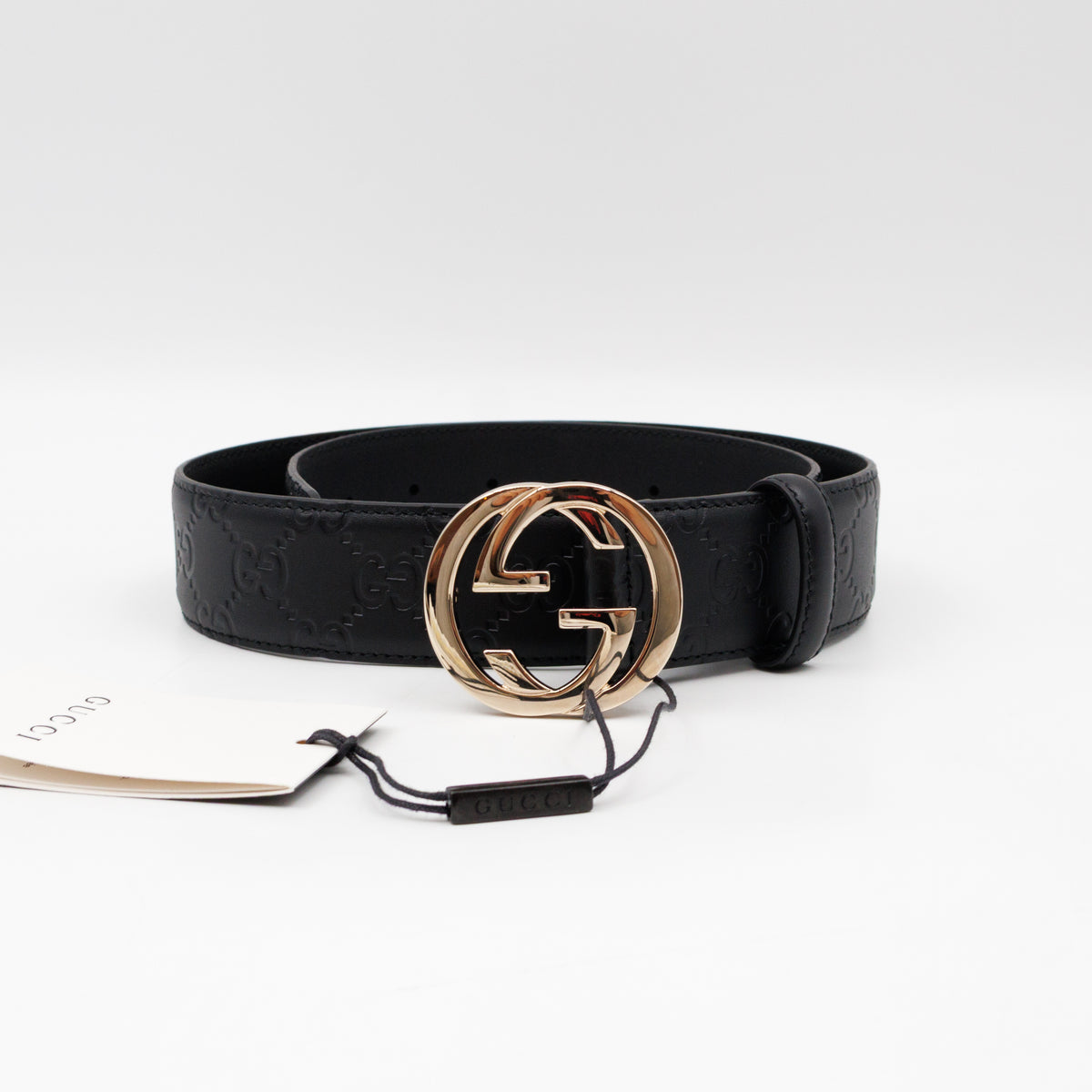Signature Guccissima Leather Belt 75/30