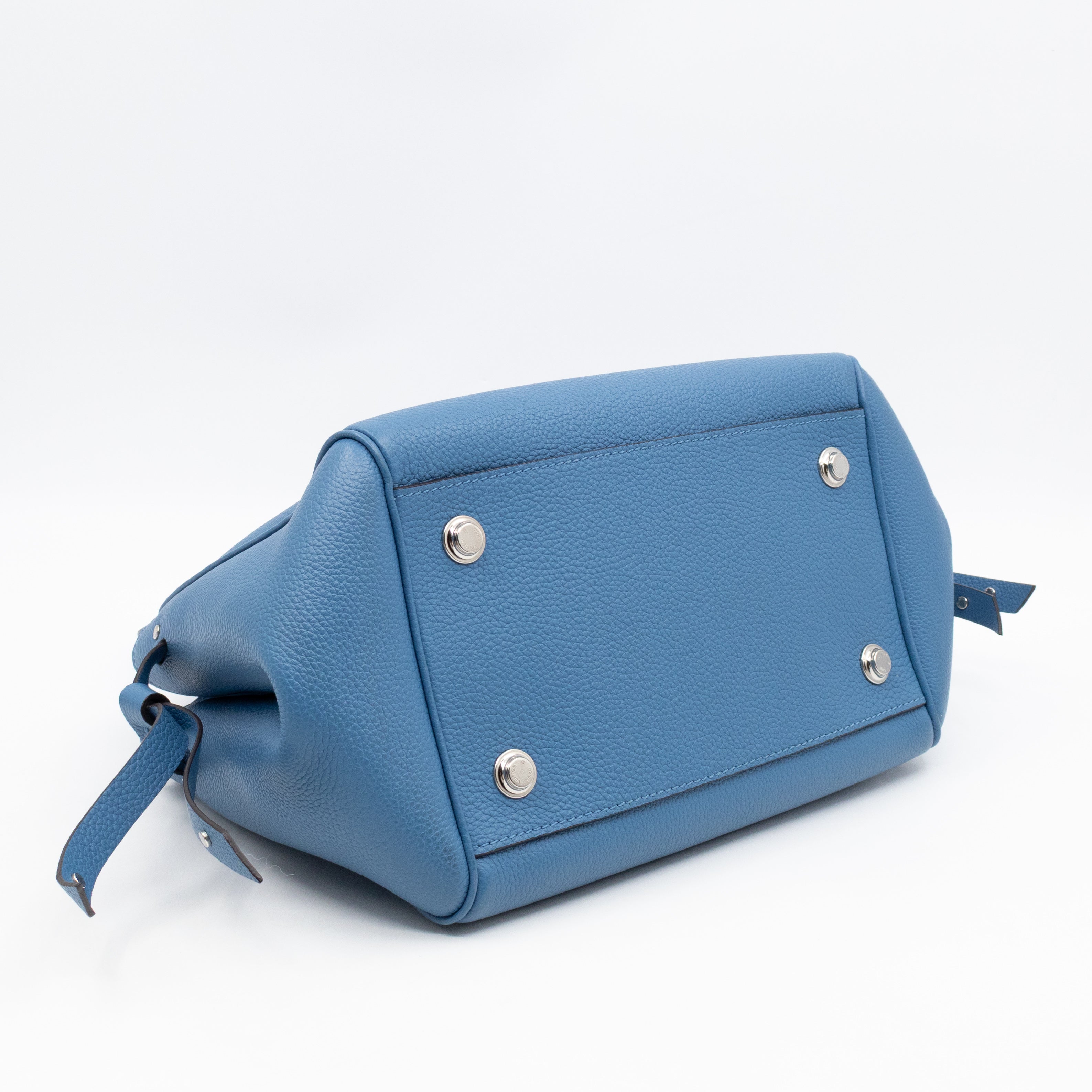 Milla PM Bleu Denim Veau Nuage Leather