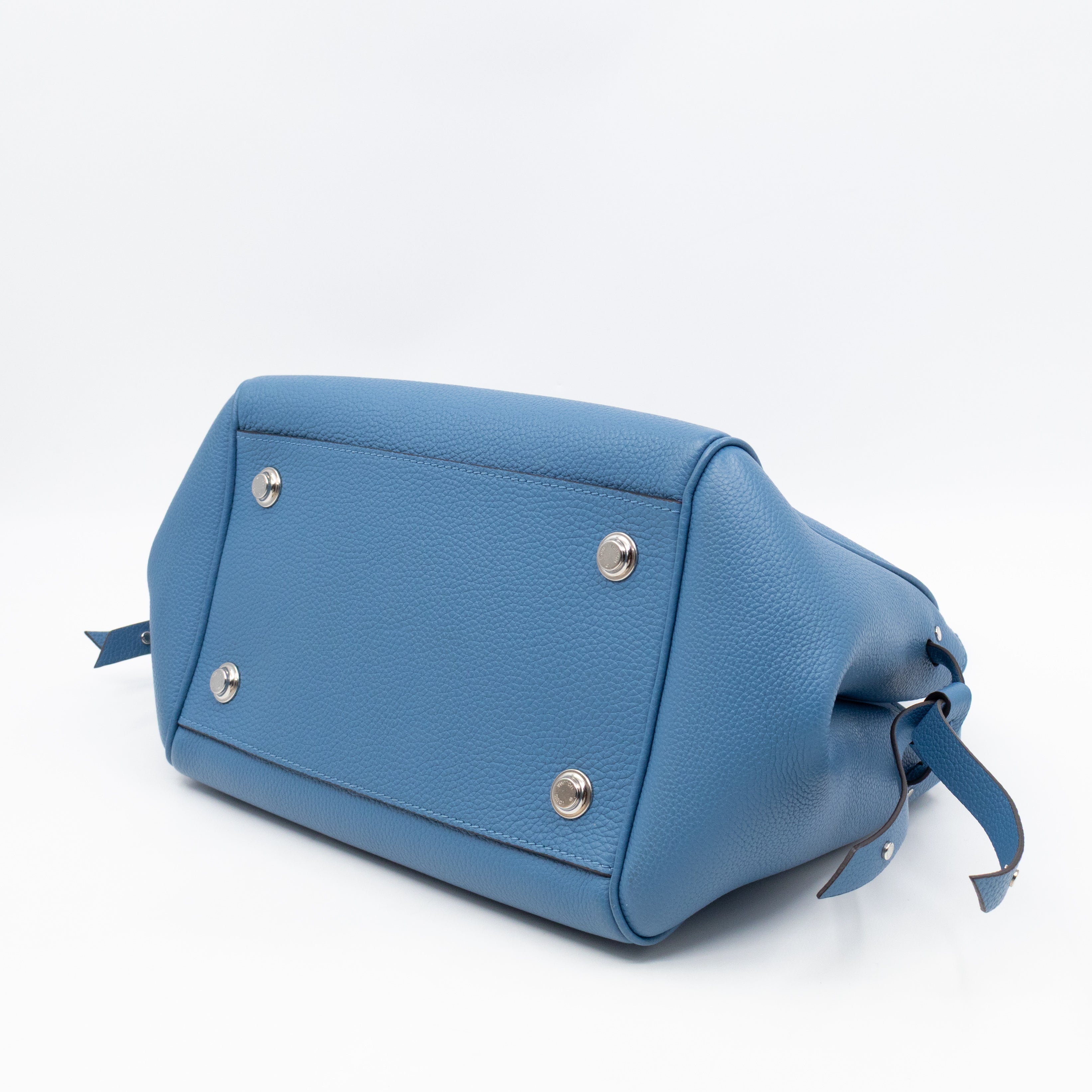 Milla PM Bleu Denim Veau Nuage Leather