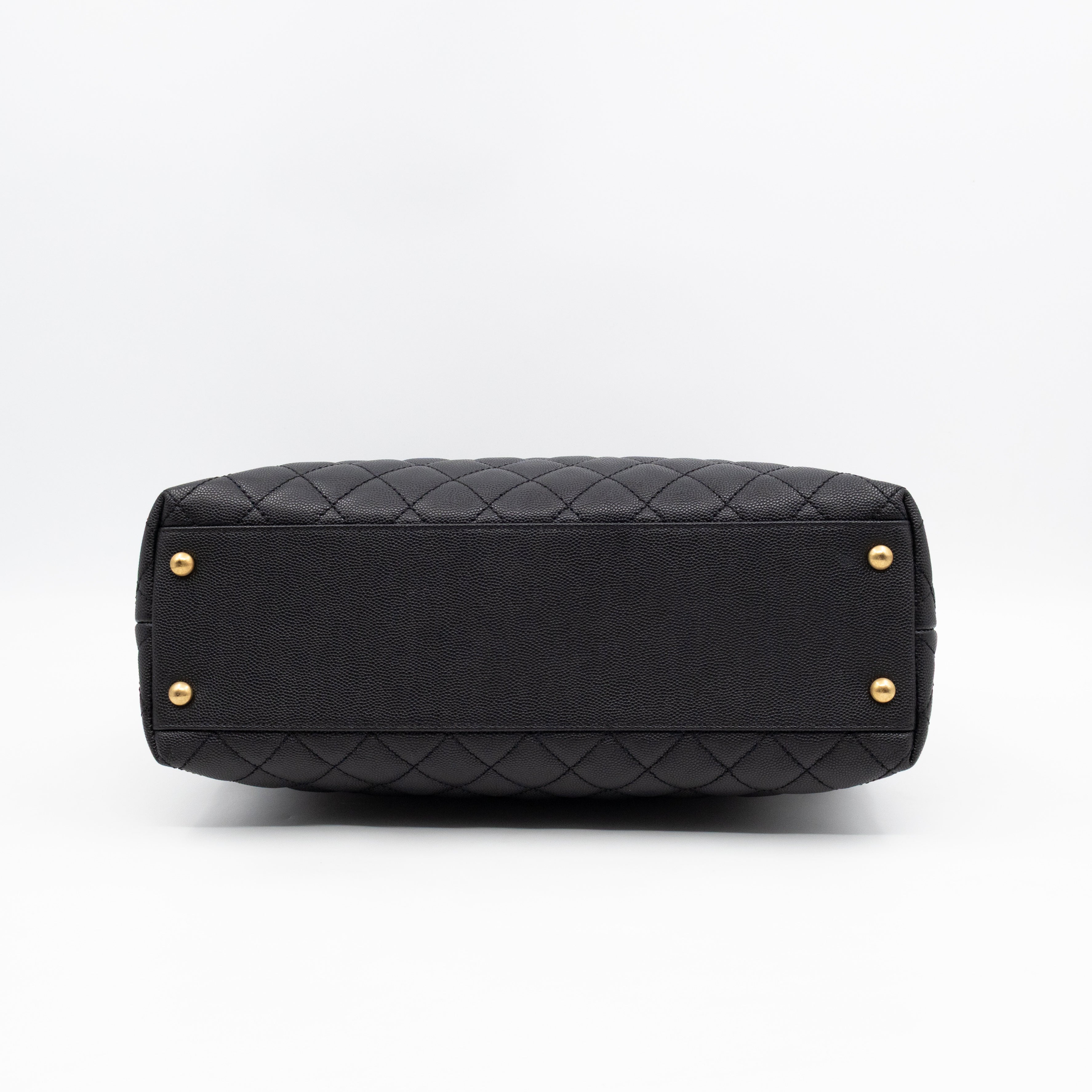 Coco Handle Large Black Caviar
