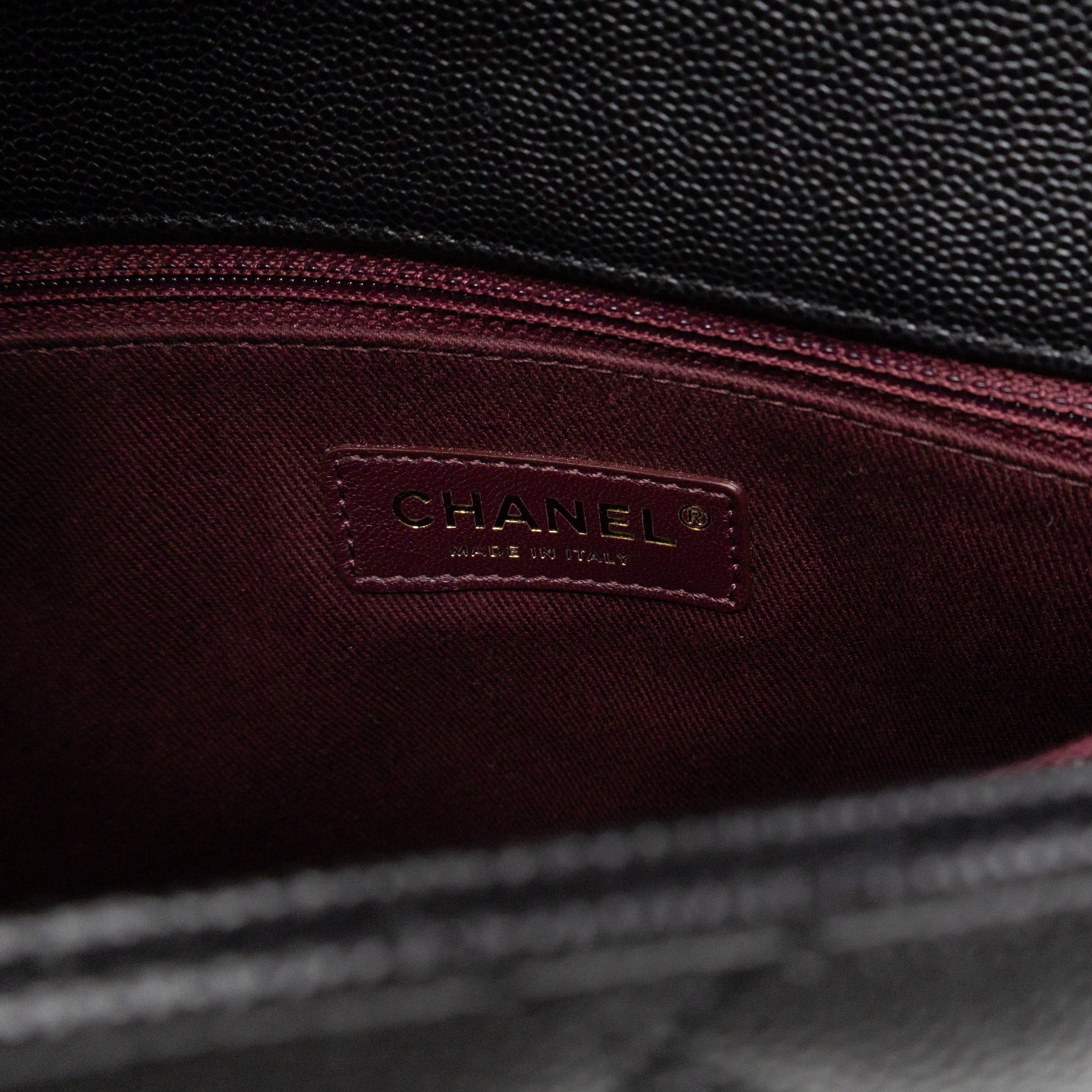 Coco Handle Large Black Caviar
