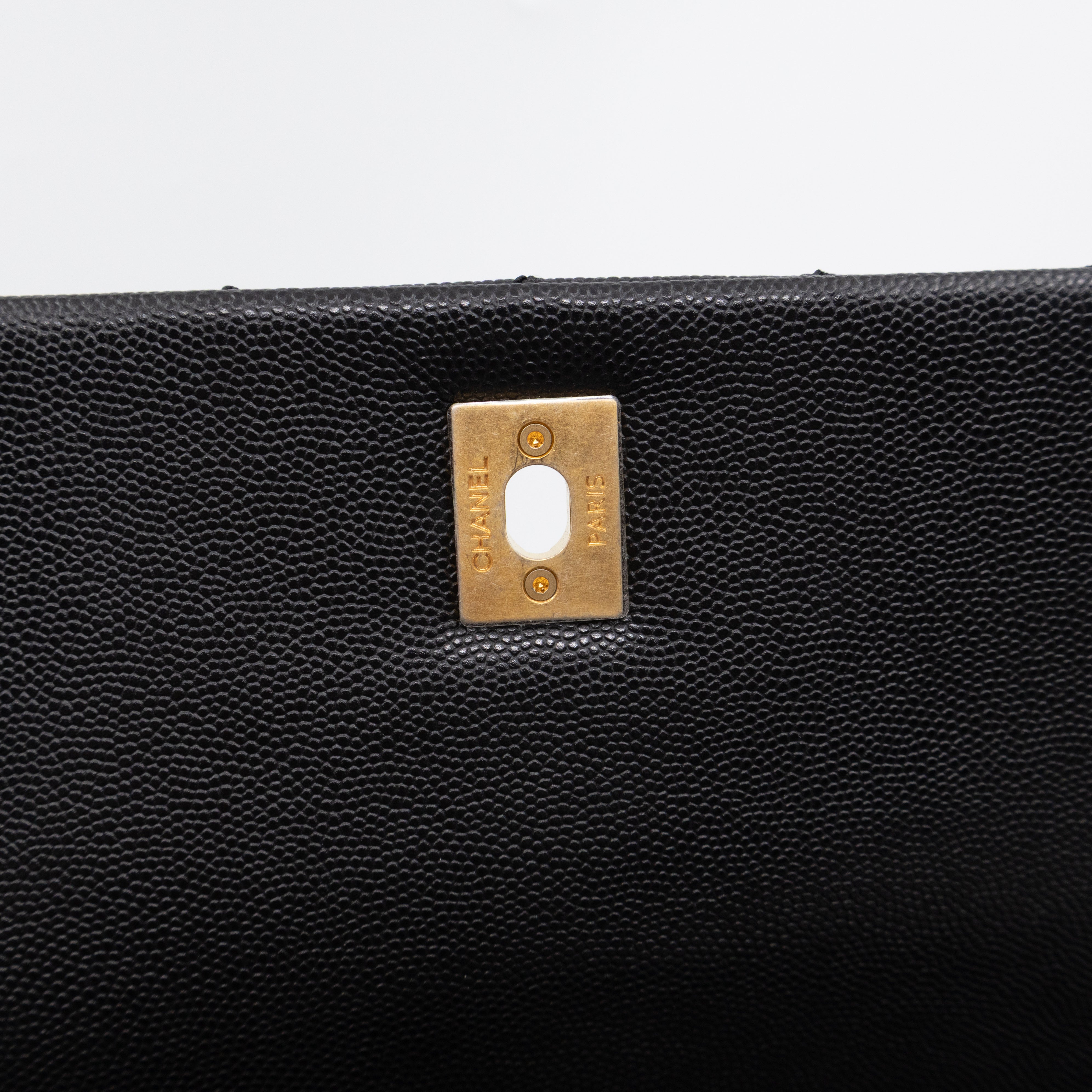 Coco Handle Large Black Caviar