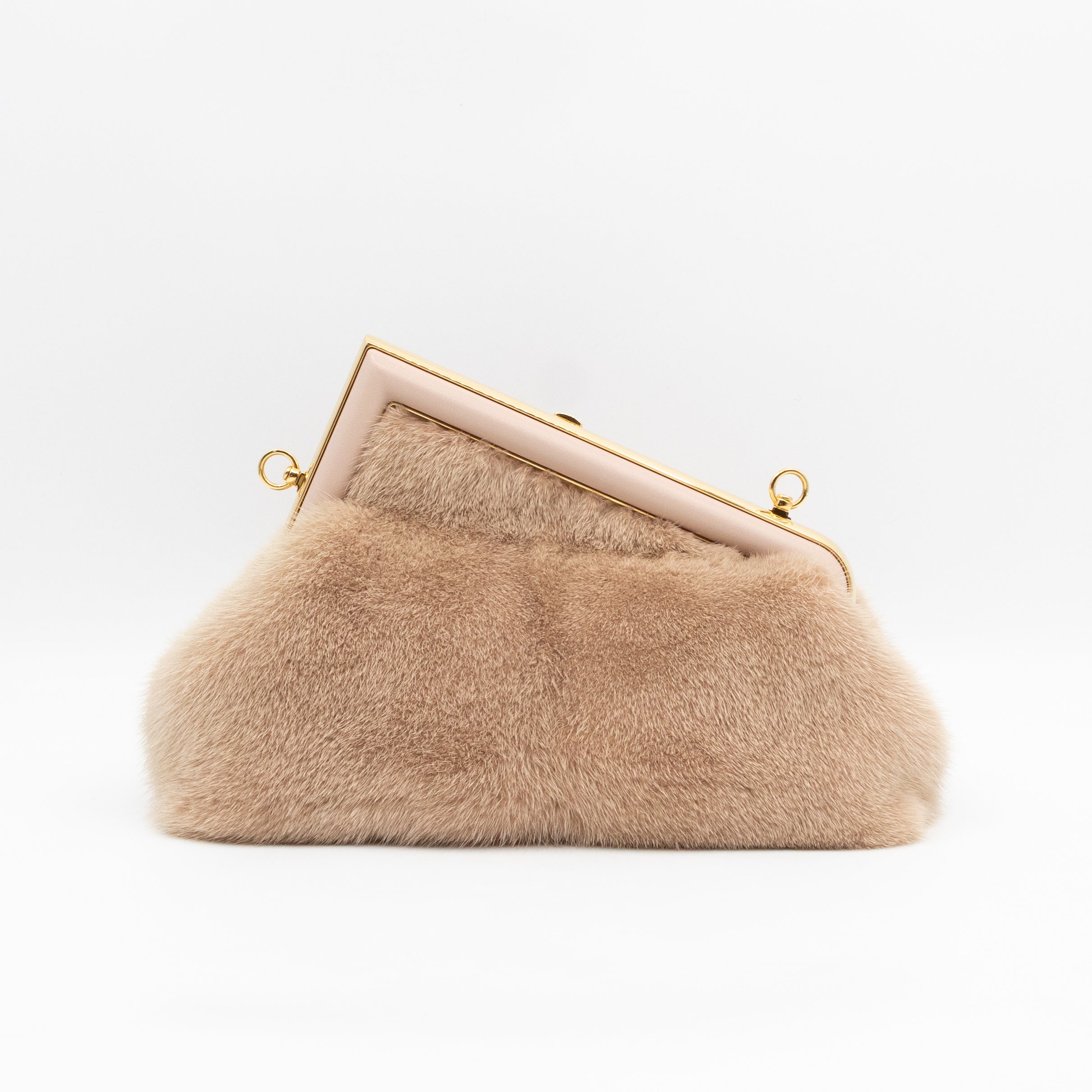 First Small Bag Rosa Plaster Mink