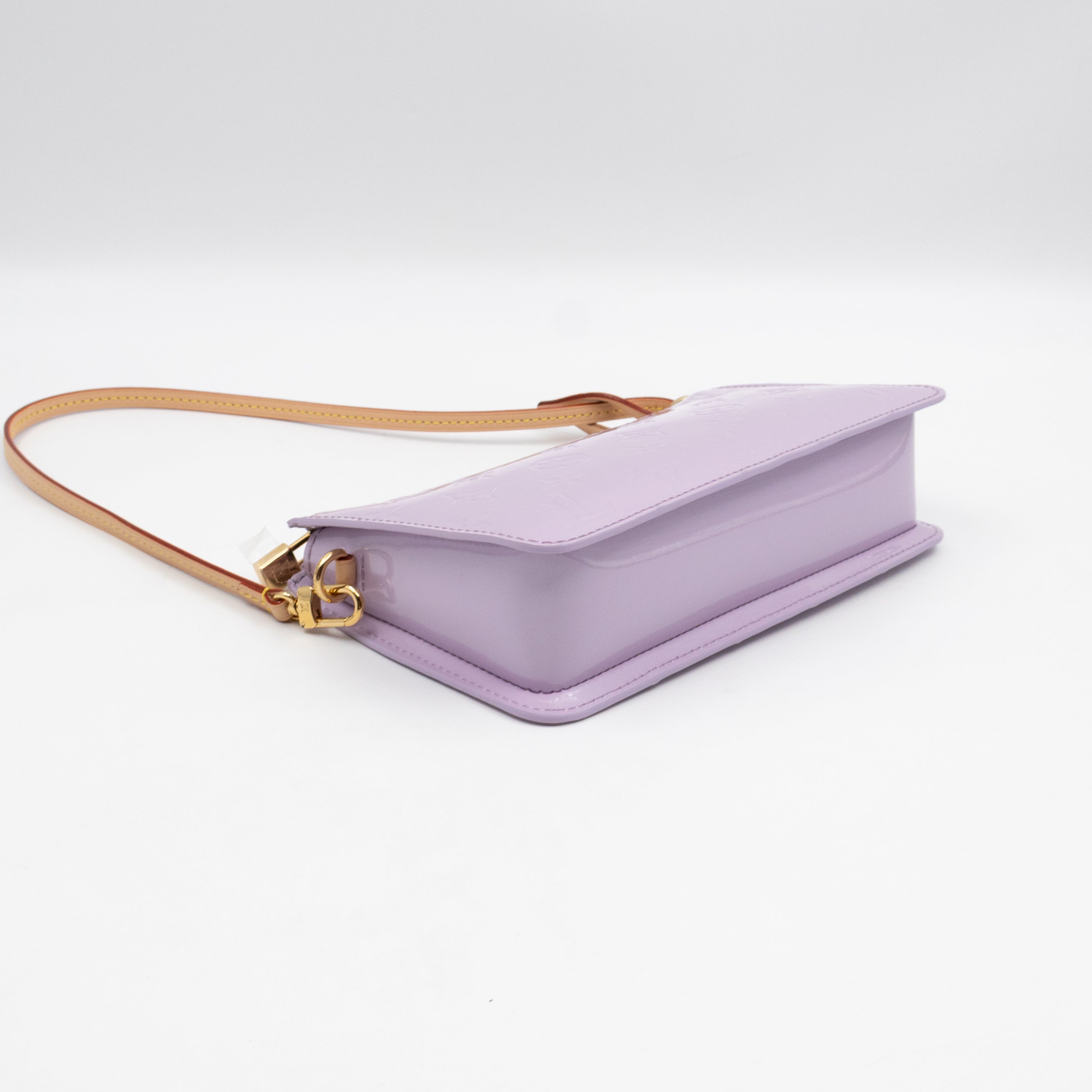 Lexington Pochette Lilac Vernis Leather