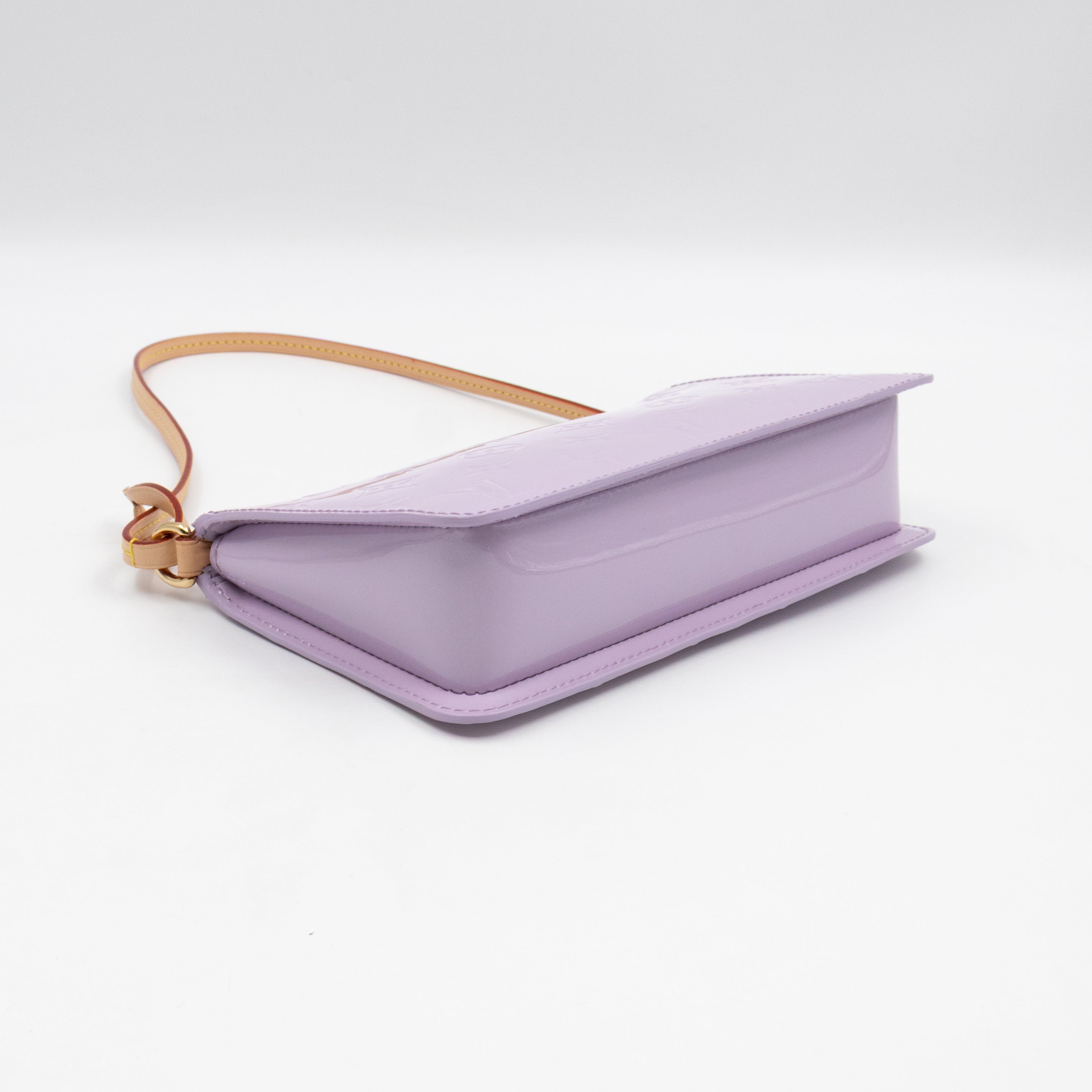 Lexington Pochette Lilac Vernis Leather