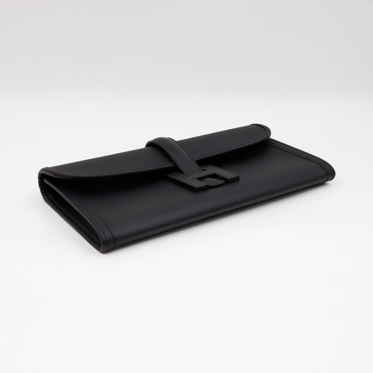 Jige Elan 29 Clutch Black Swift Leather