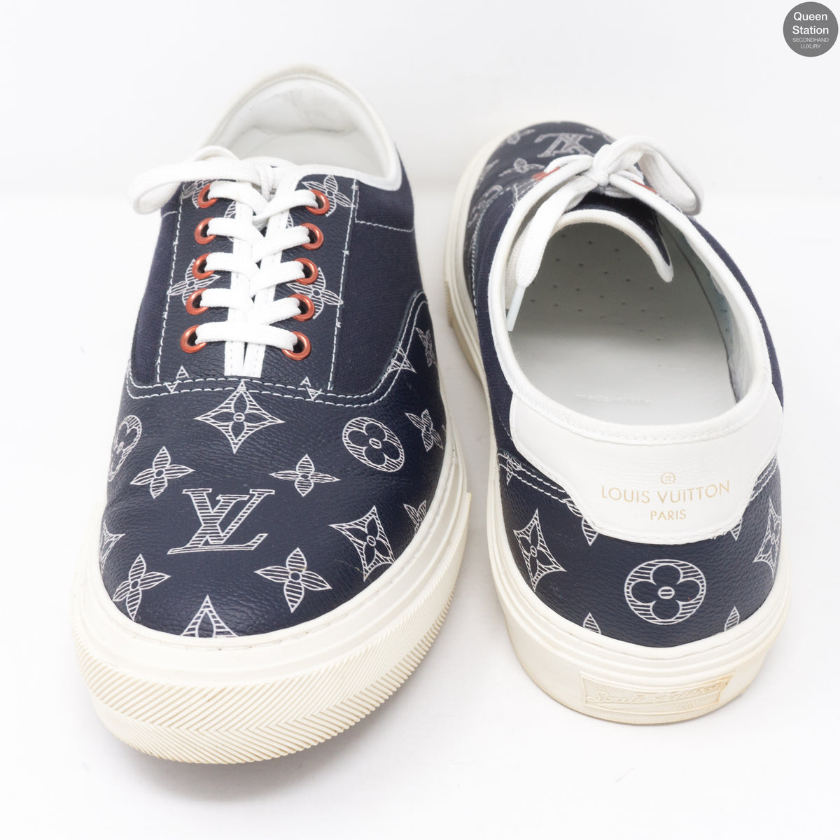 Trocadero Trainers Monogram Blue