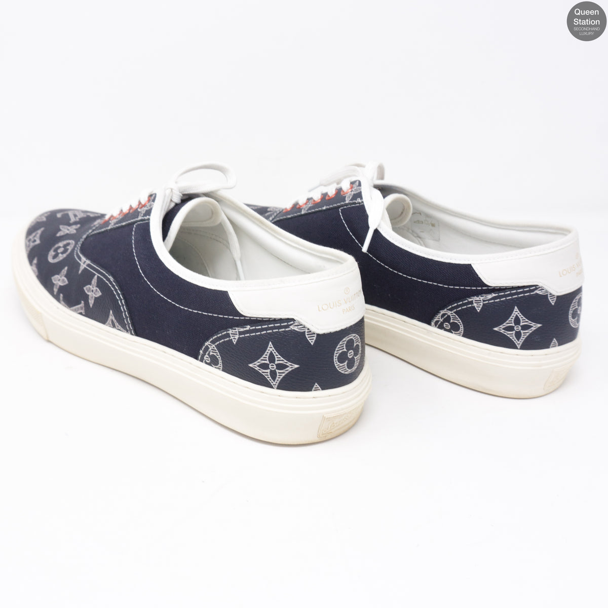 Trocadero Trainers Monogram Blue