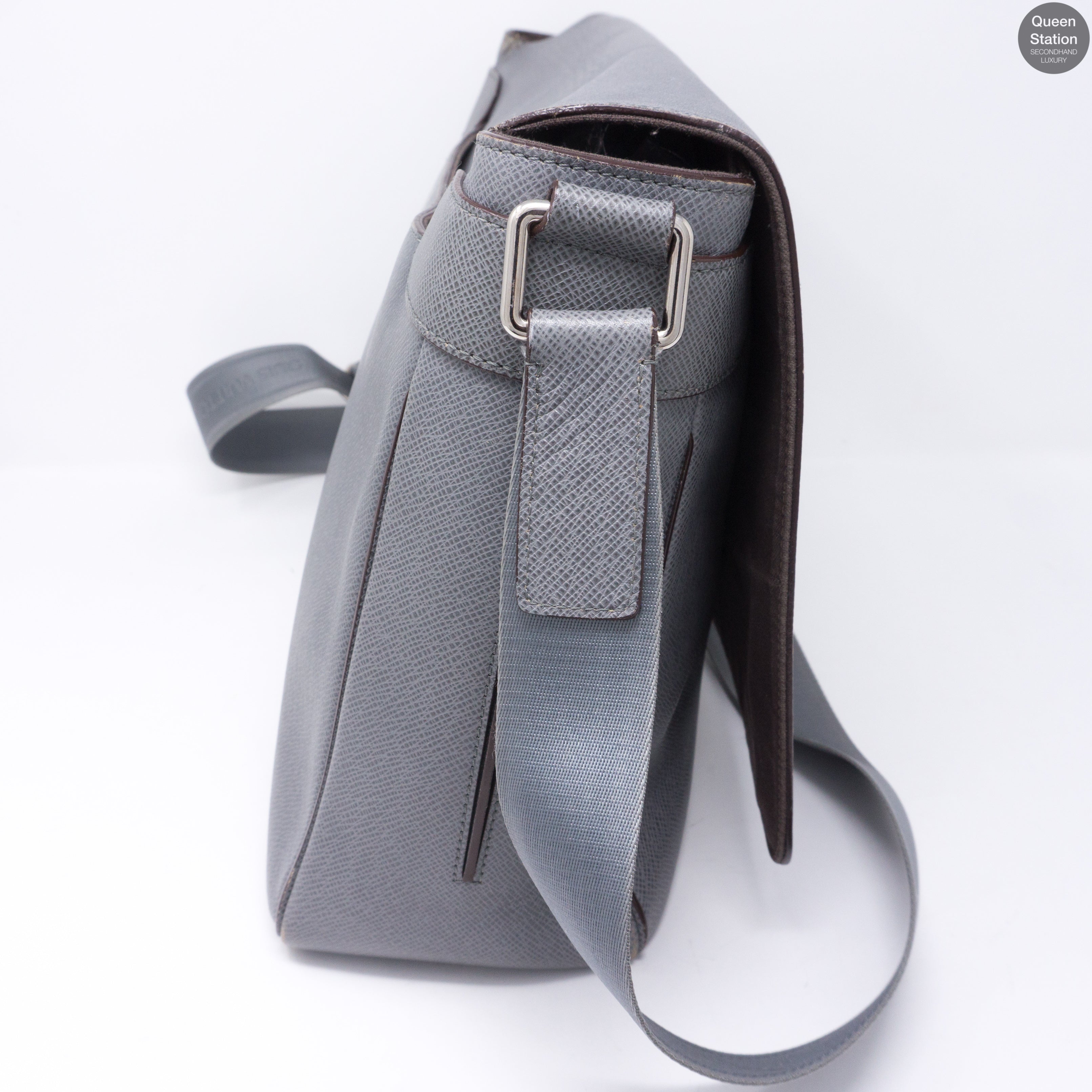 Roman GM Glacier Gray Taiga Leather