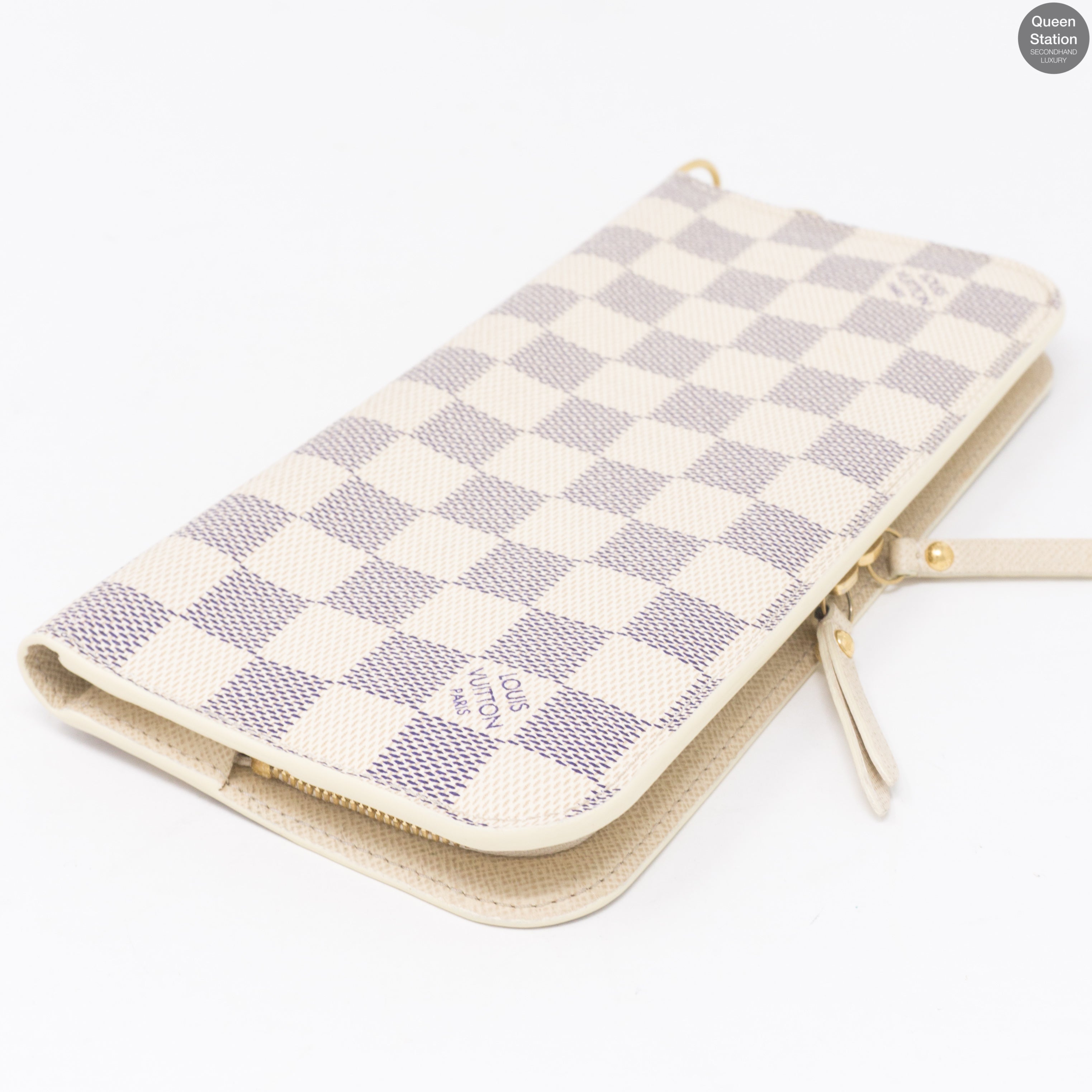 Insolite Wallet Damier Azur