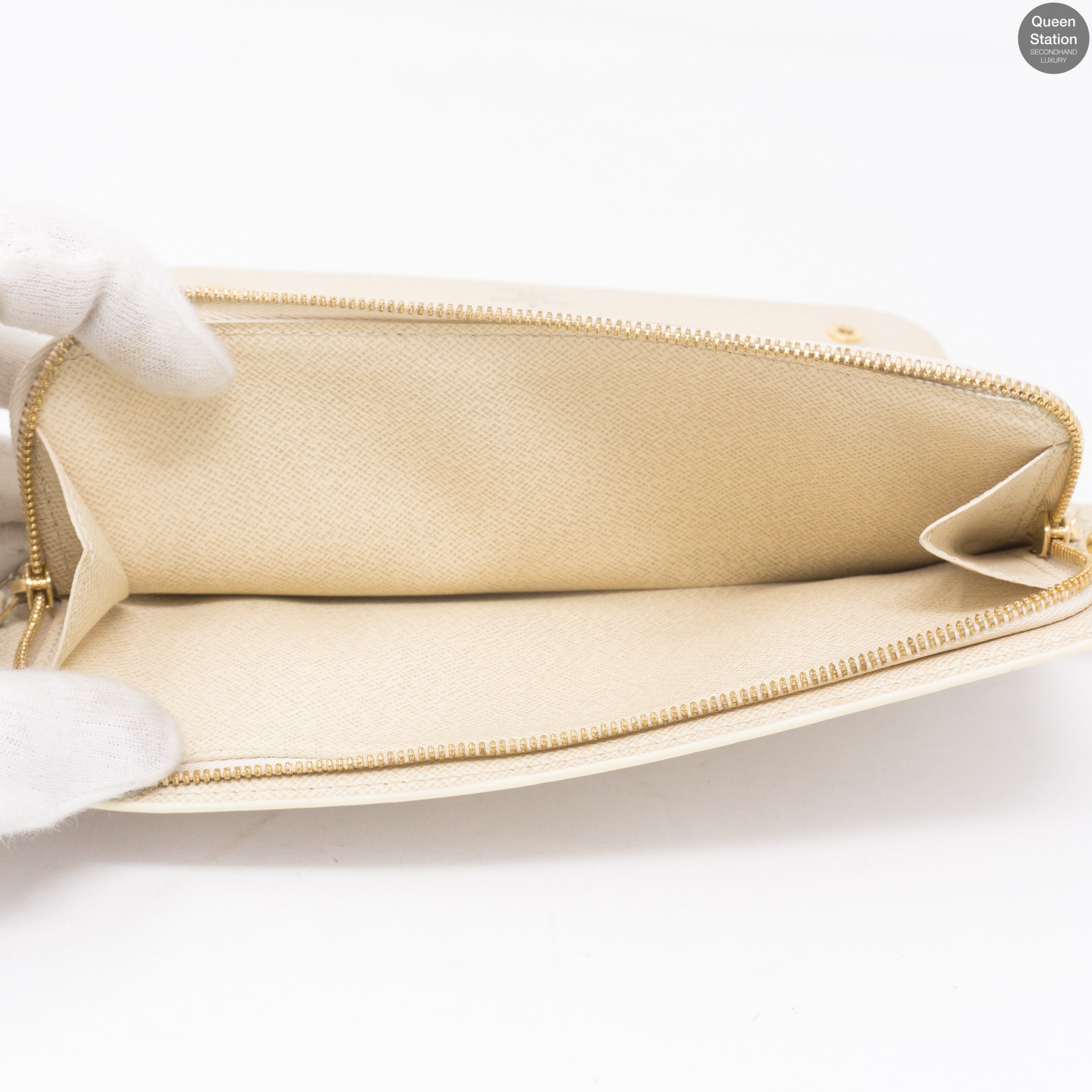 Insolite Wallet Damier Azur