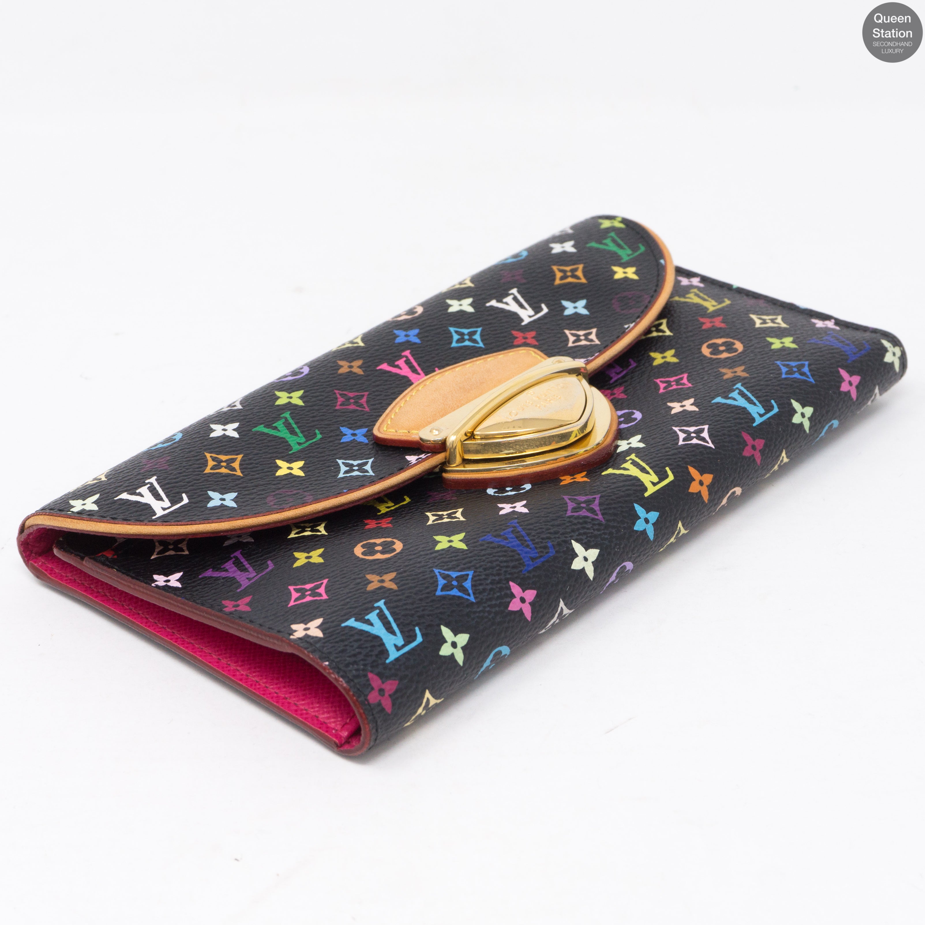 Eugenie Wallet Multicolore Black