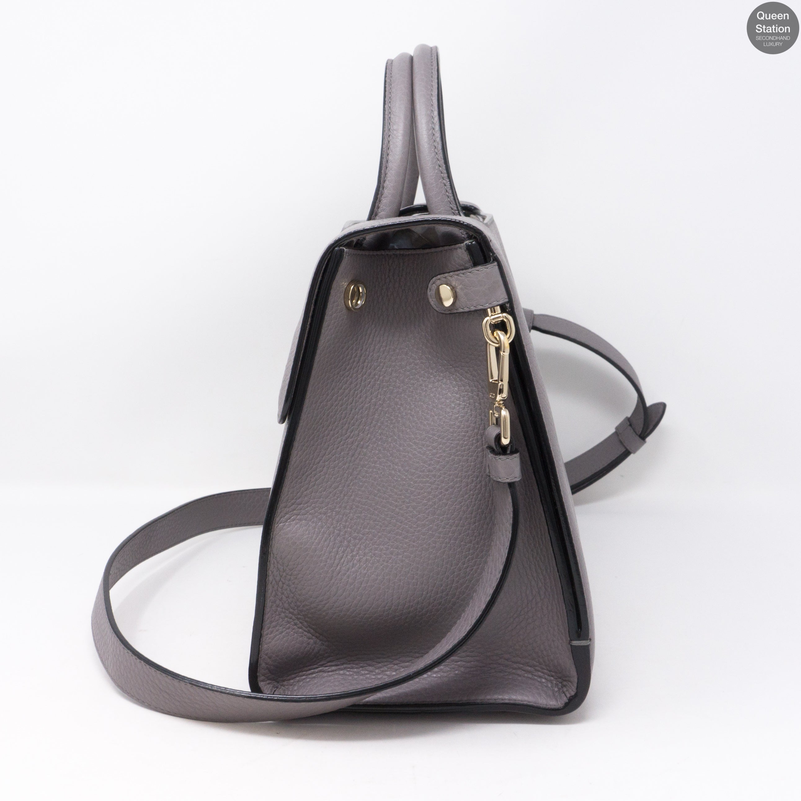Diorever Grey Leather