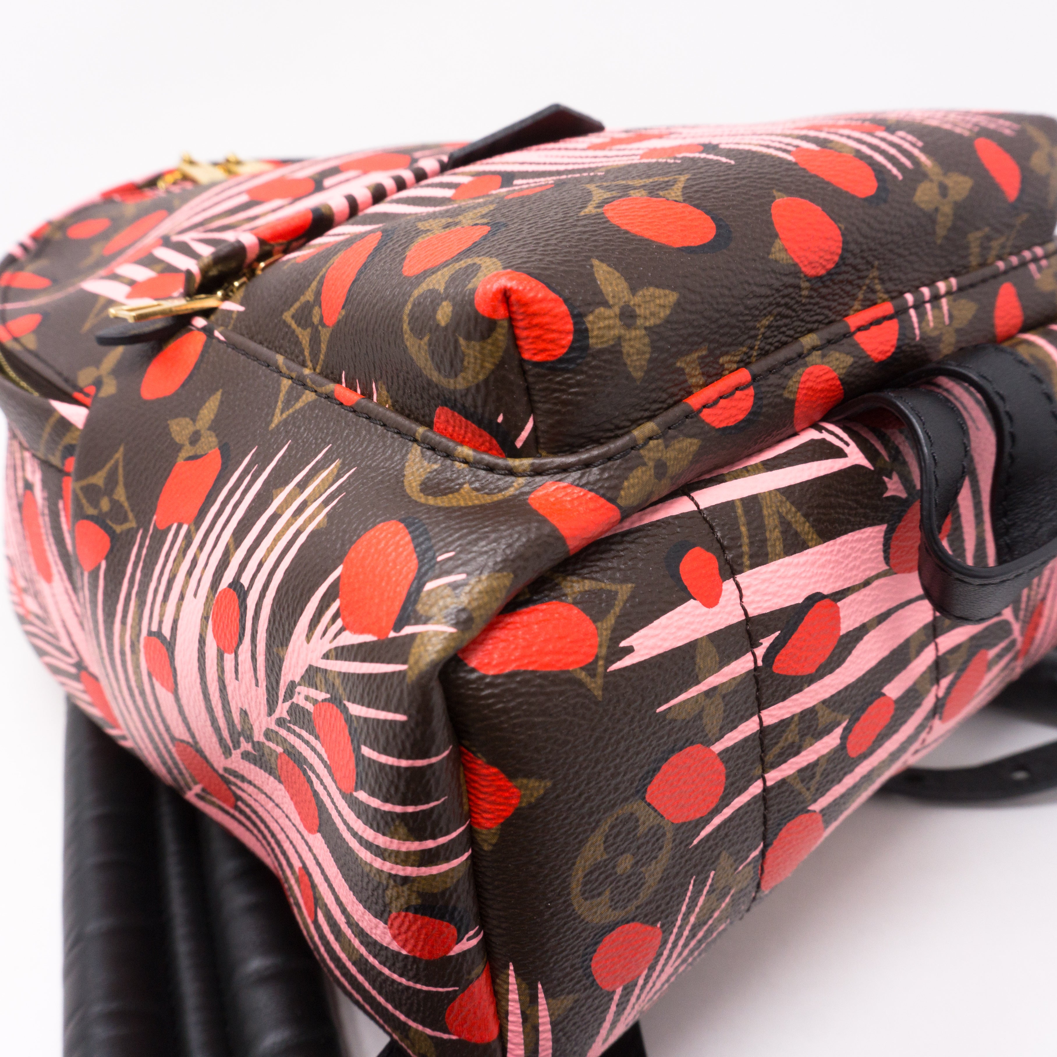 Palm Springs PM Backpack Monogram Jungle Dots