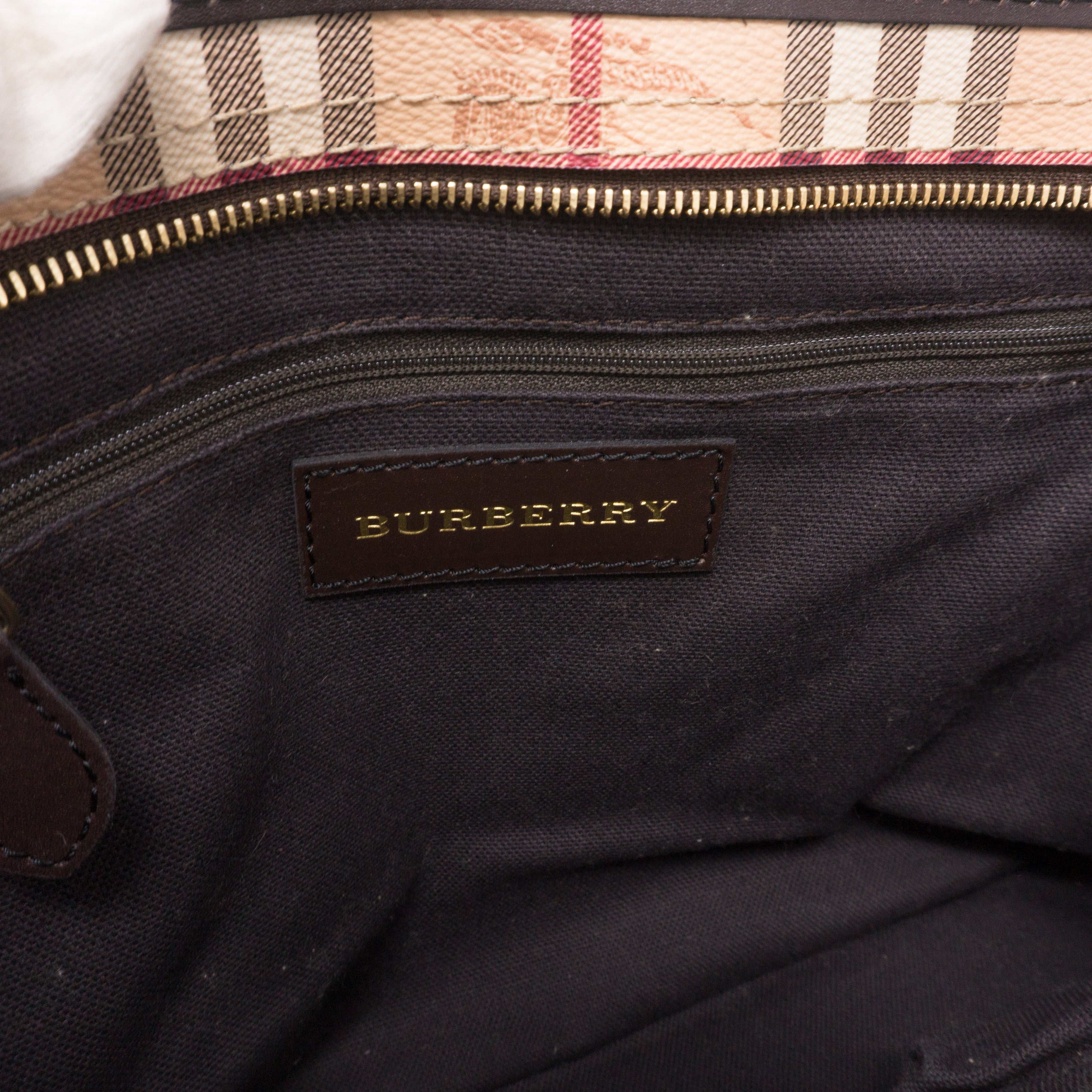 Haymarket Check Tote Bag