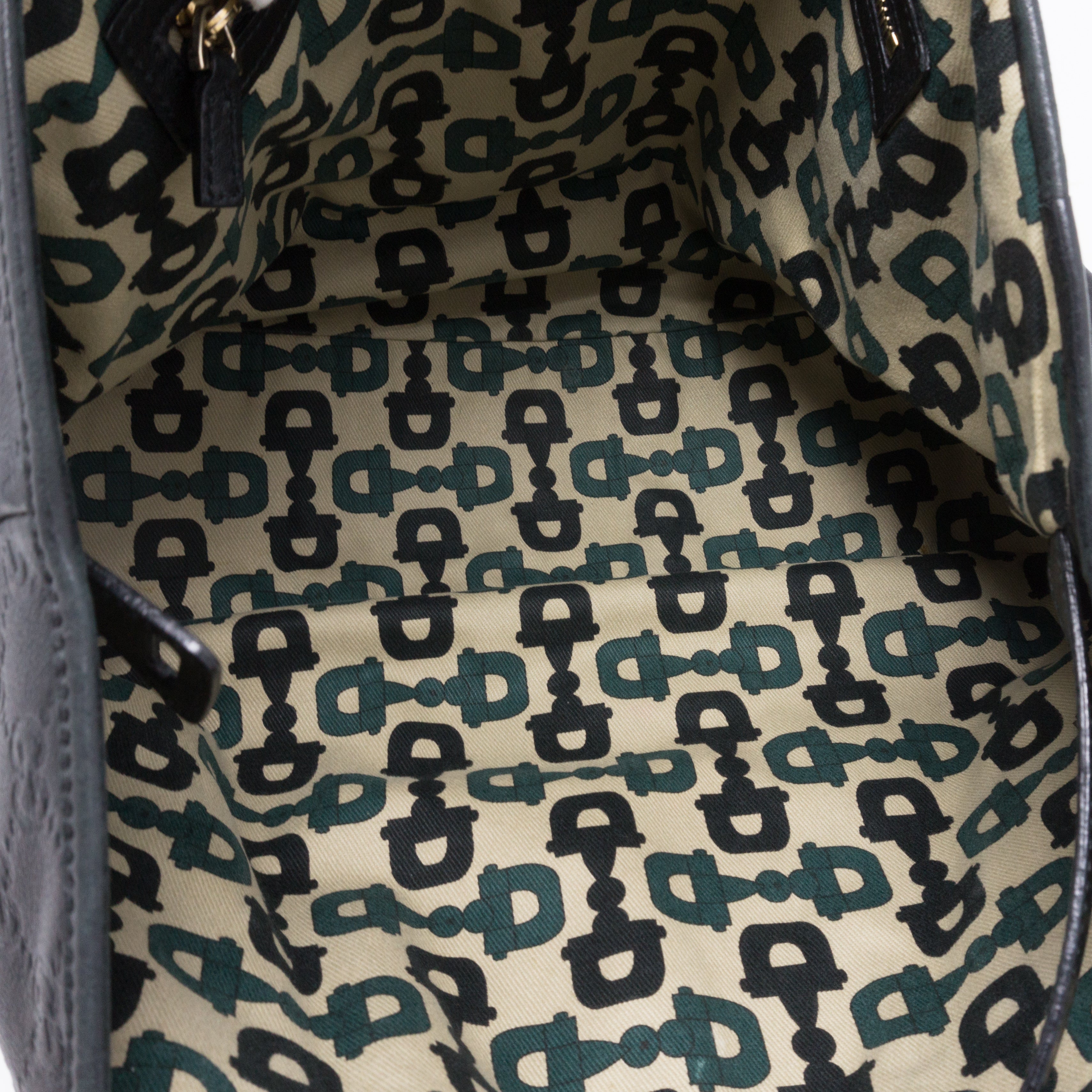 Pelham Shoulder Bag Guccissima Black Leather