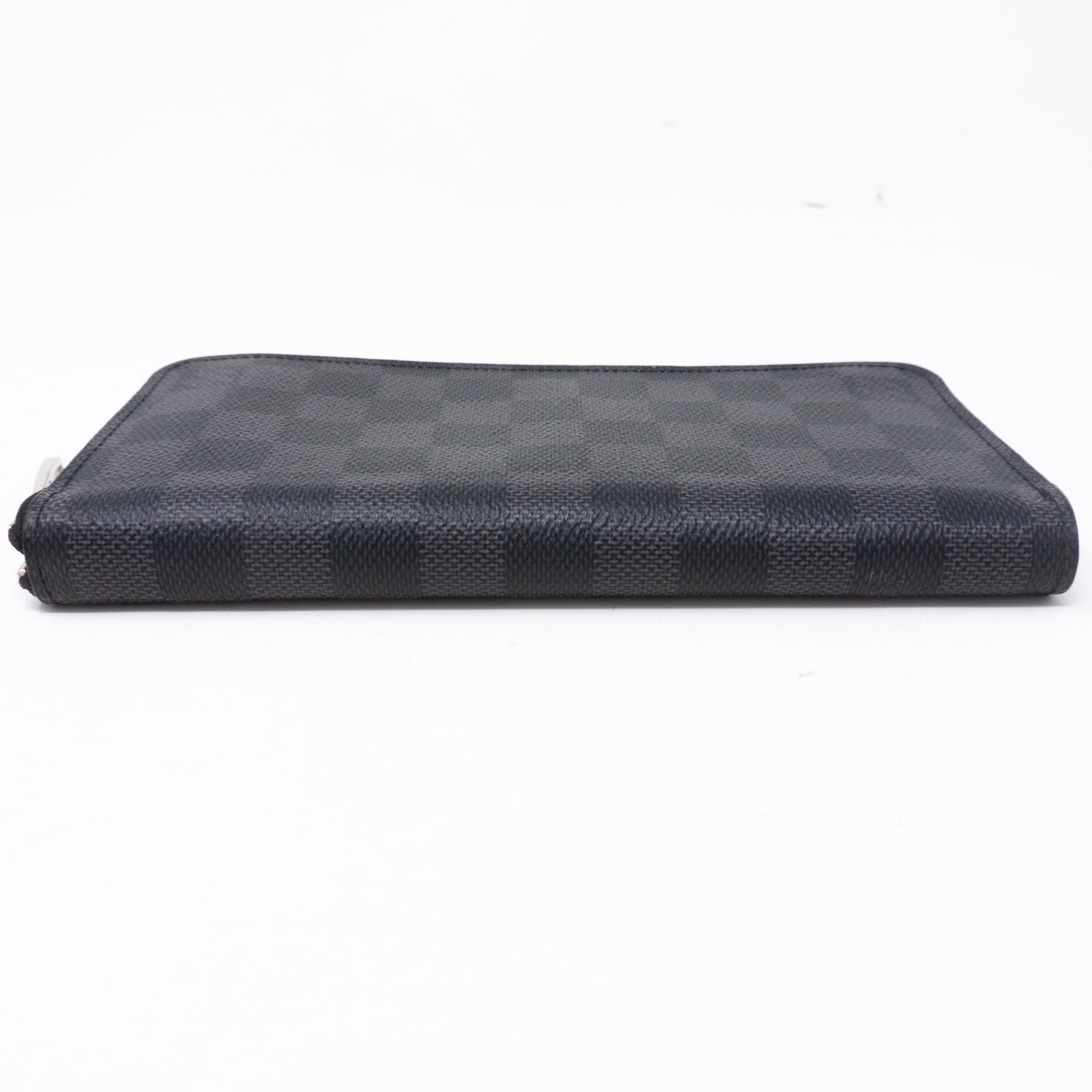 Zippy Vertical Wallet Damier Graphite