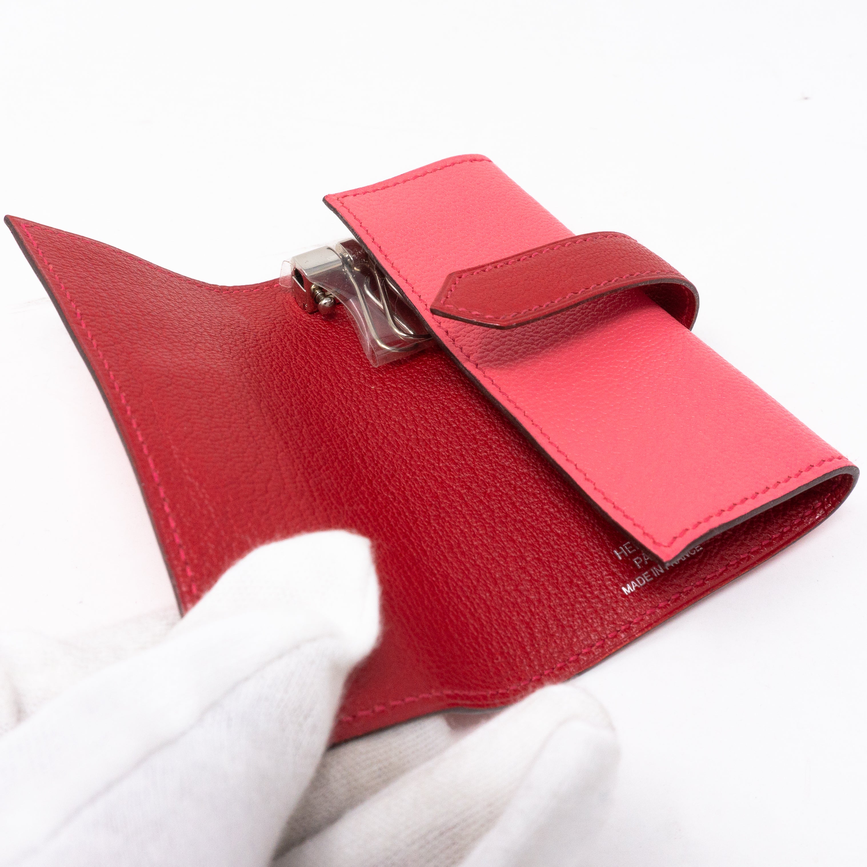 Bearn 6 Key Holder Pink Leather
