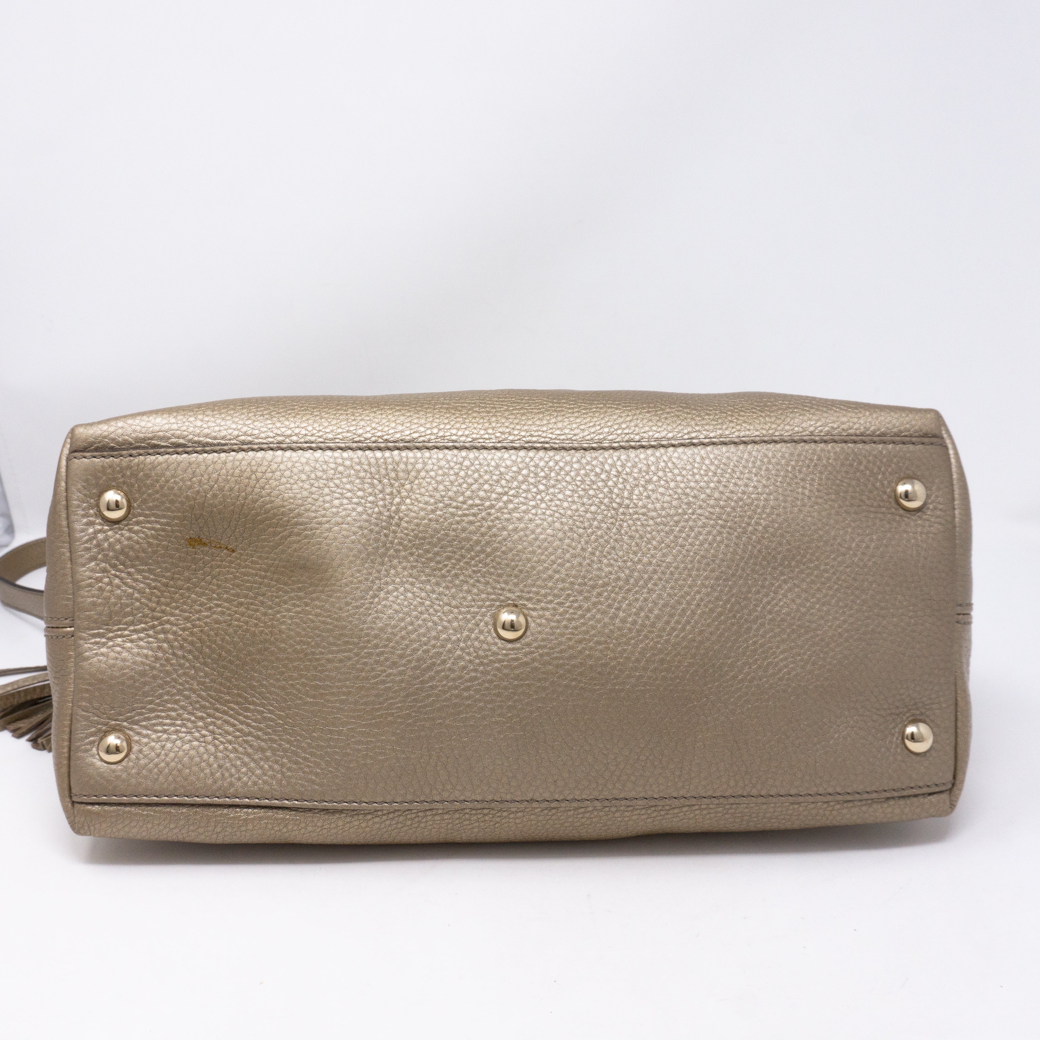 Soho Two Way Champagne Leather