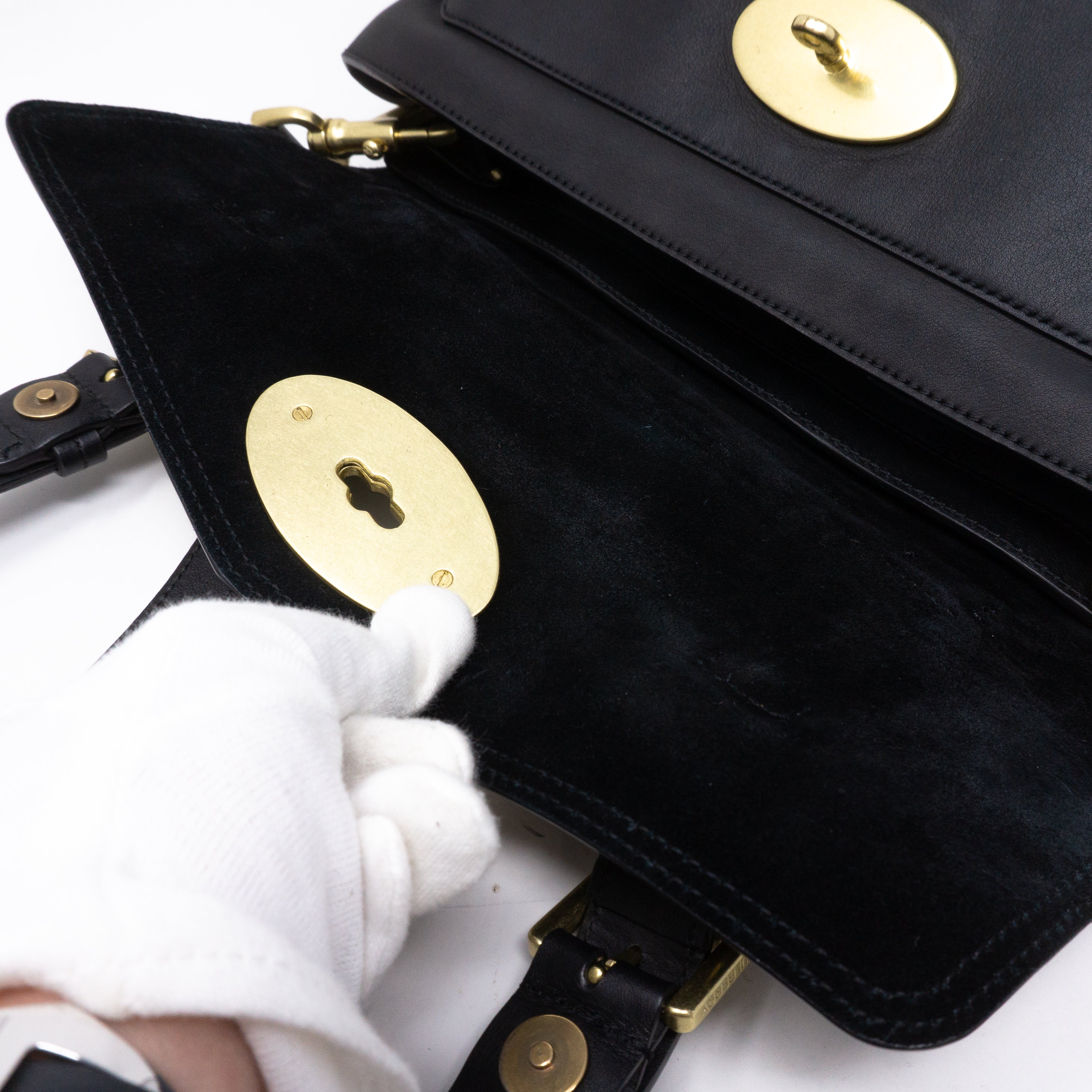 Alexa Black Leather