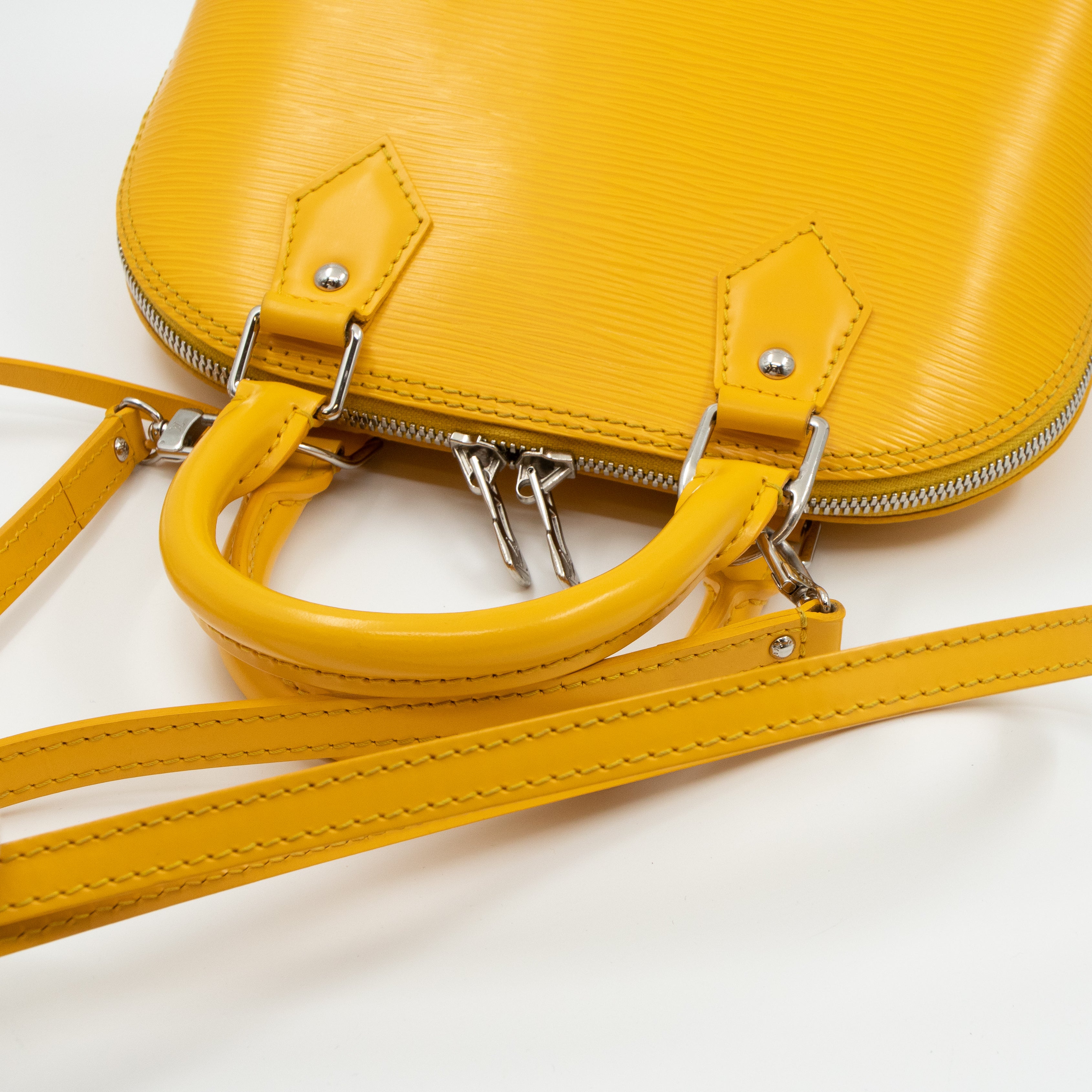 Alma BB Yellow Epi Leather