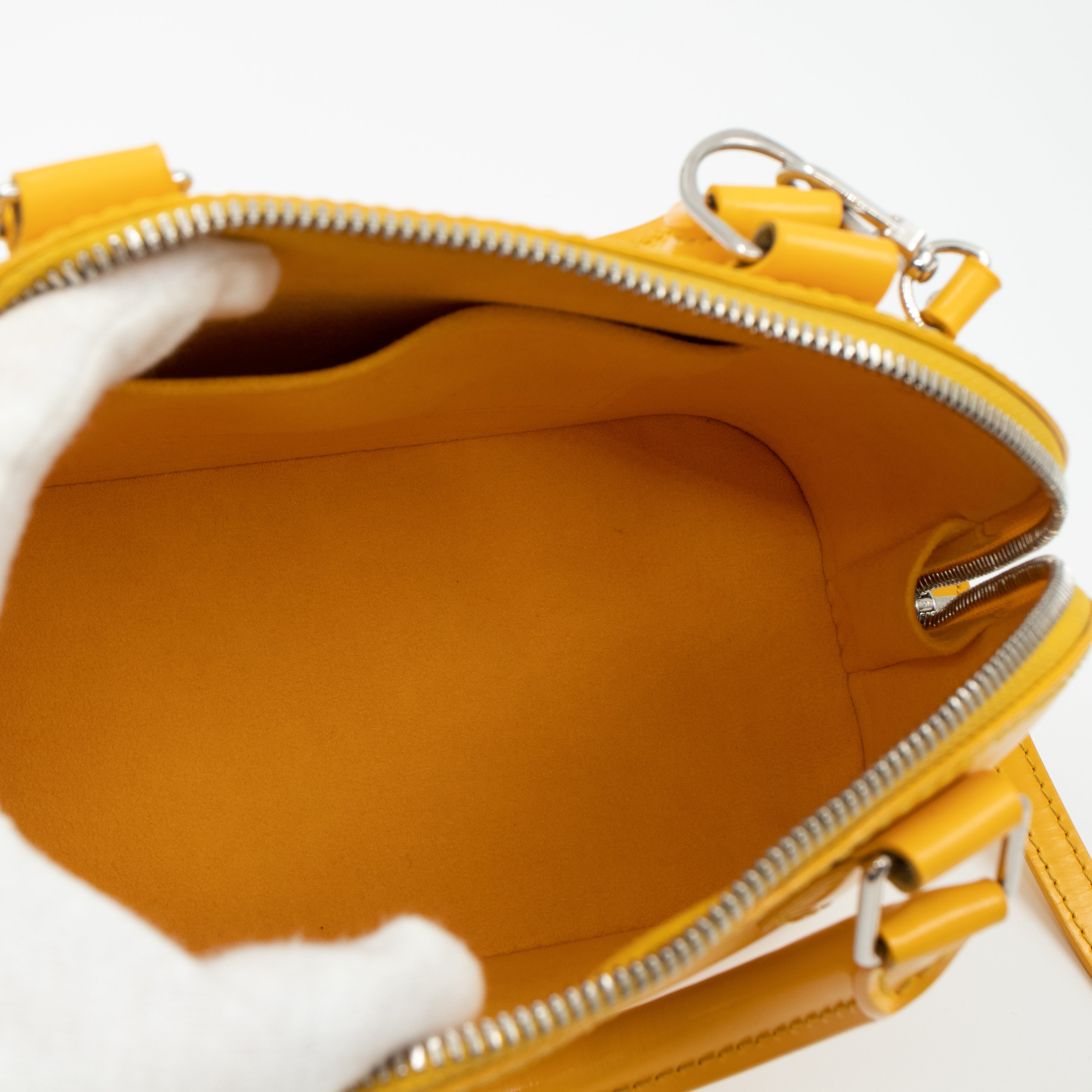 Alma BB Yellow Epi Leather