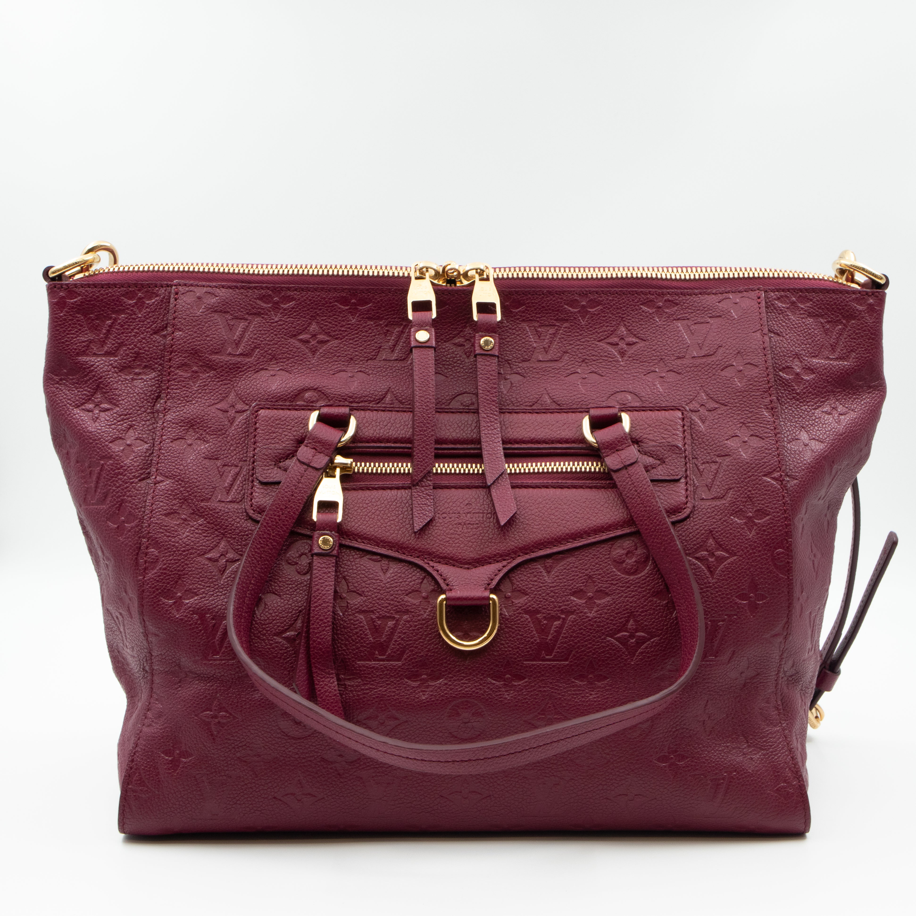 Lumineuse PM Monogram Empreinte Burgundy