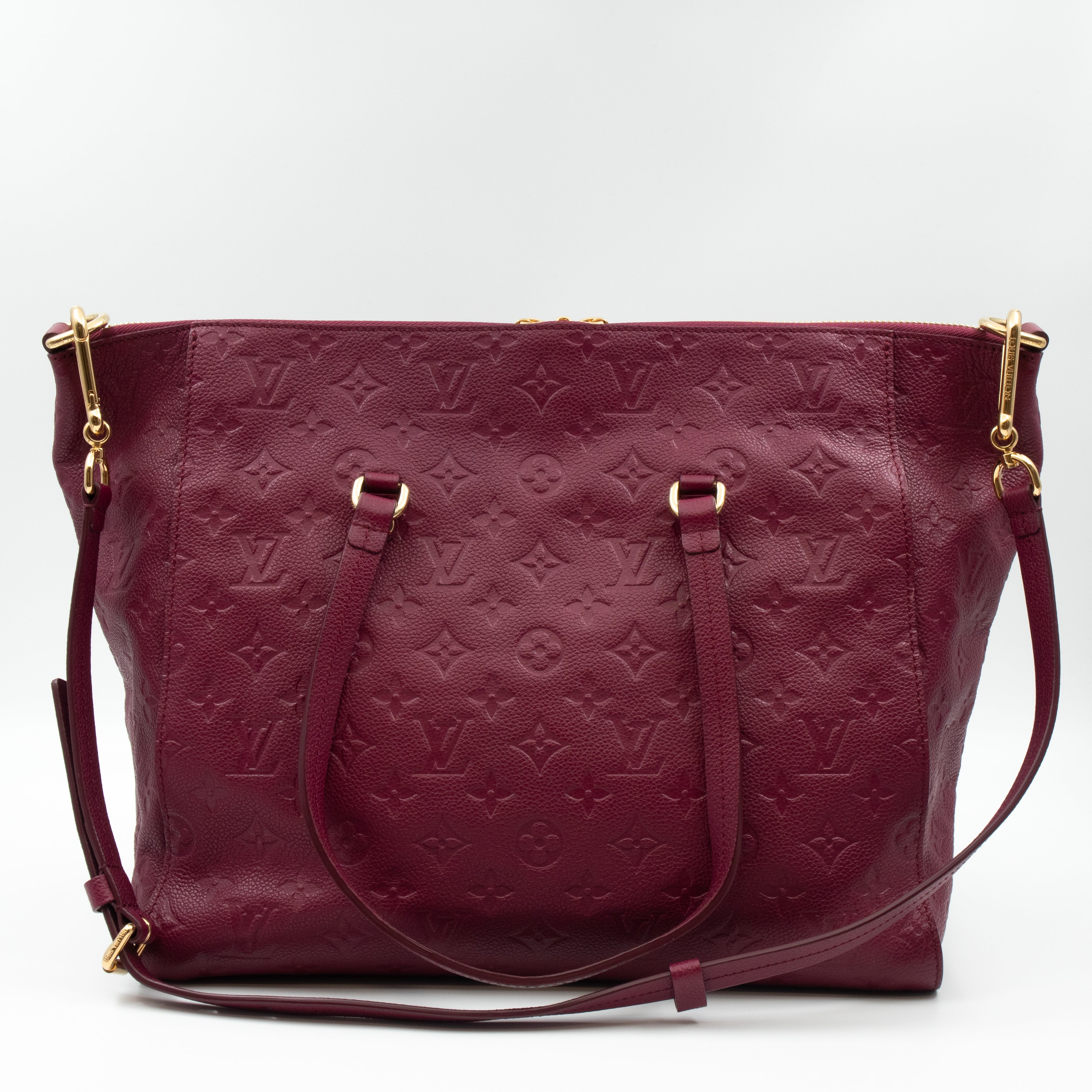 Lumineuse PM Monogram Empreinte Burgundy
