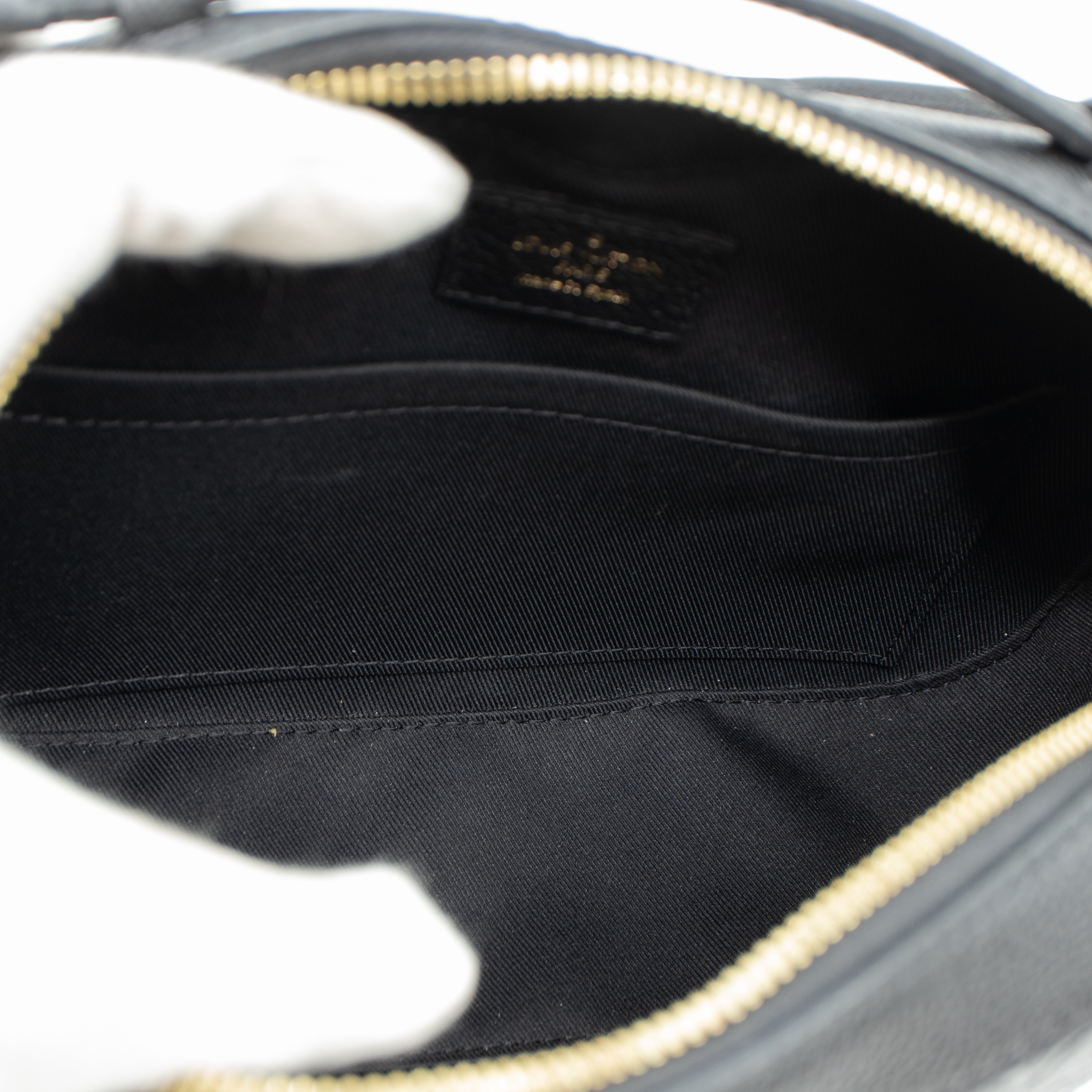 Saintonge Monogram Empreinte Black