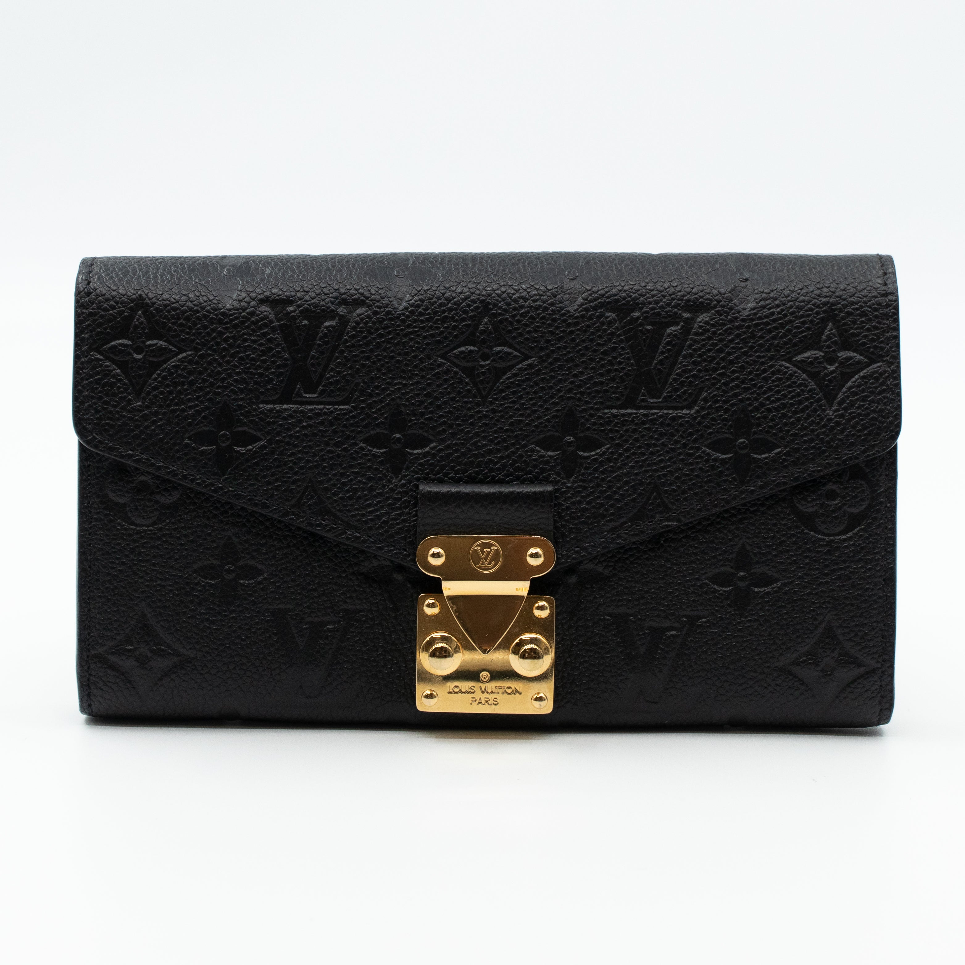 Metis Wallet Monogram Empreinte Black