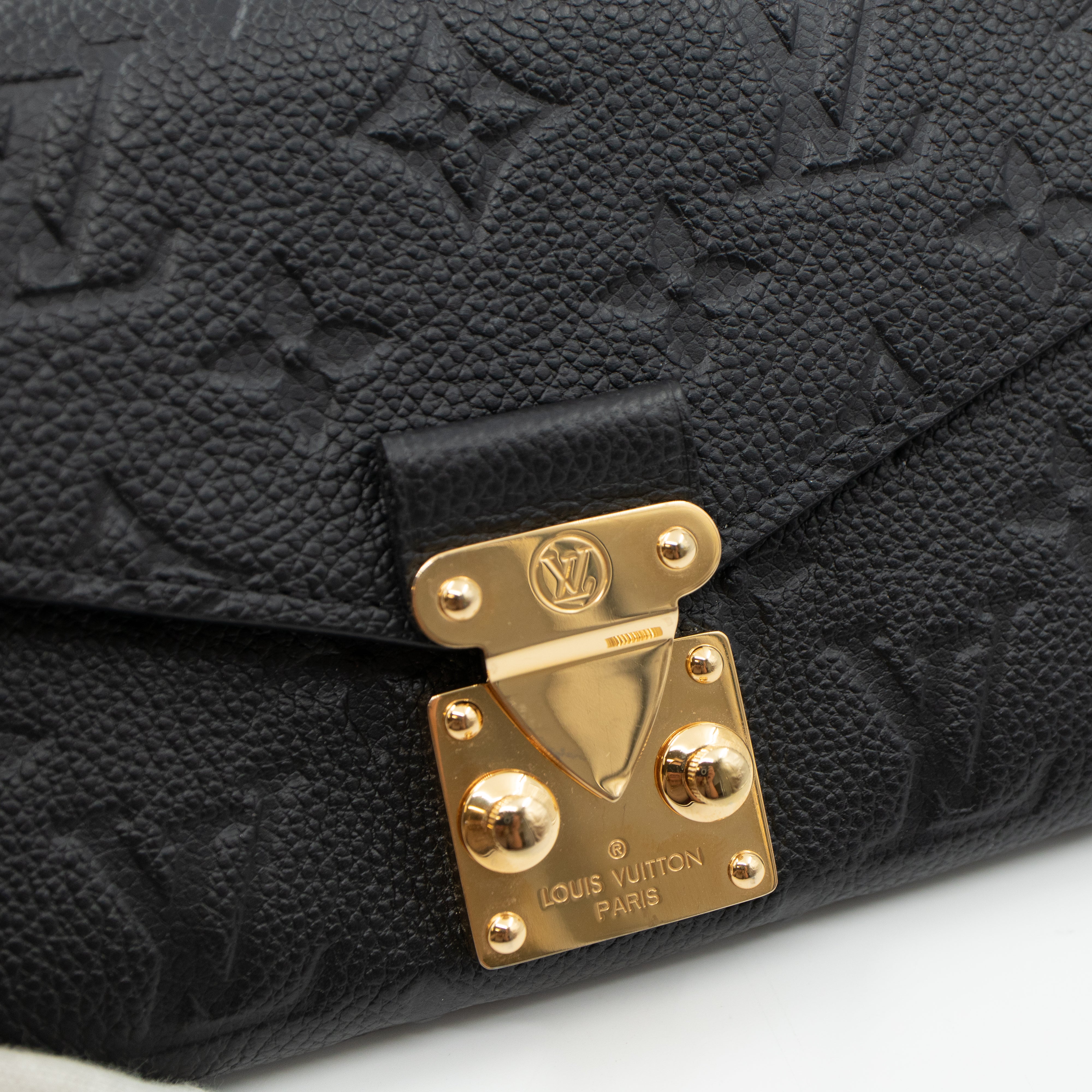 Metis Wallet Monogram Empreinte Black