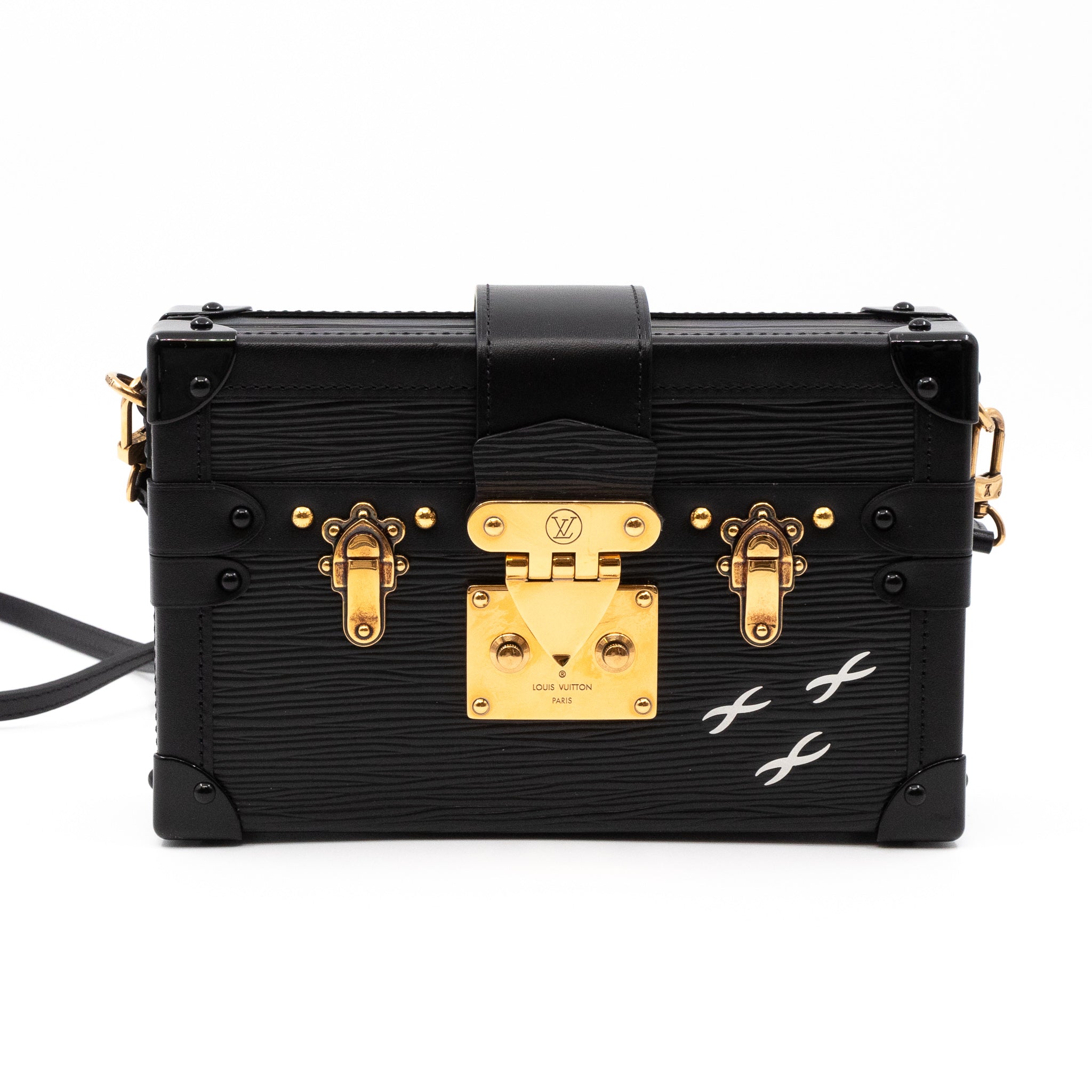 Petite Malle Epi Leather Black