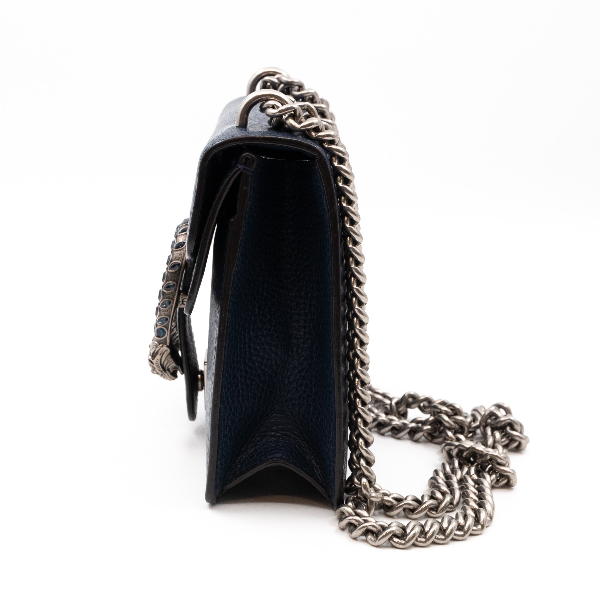 Dionysus Mini Navy Leather