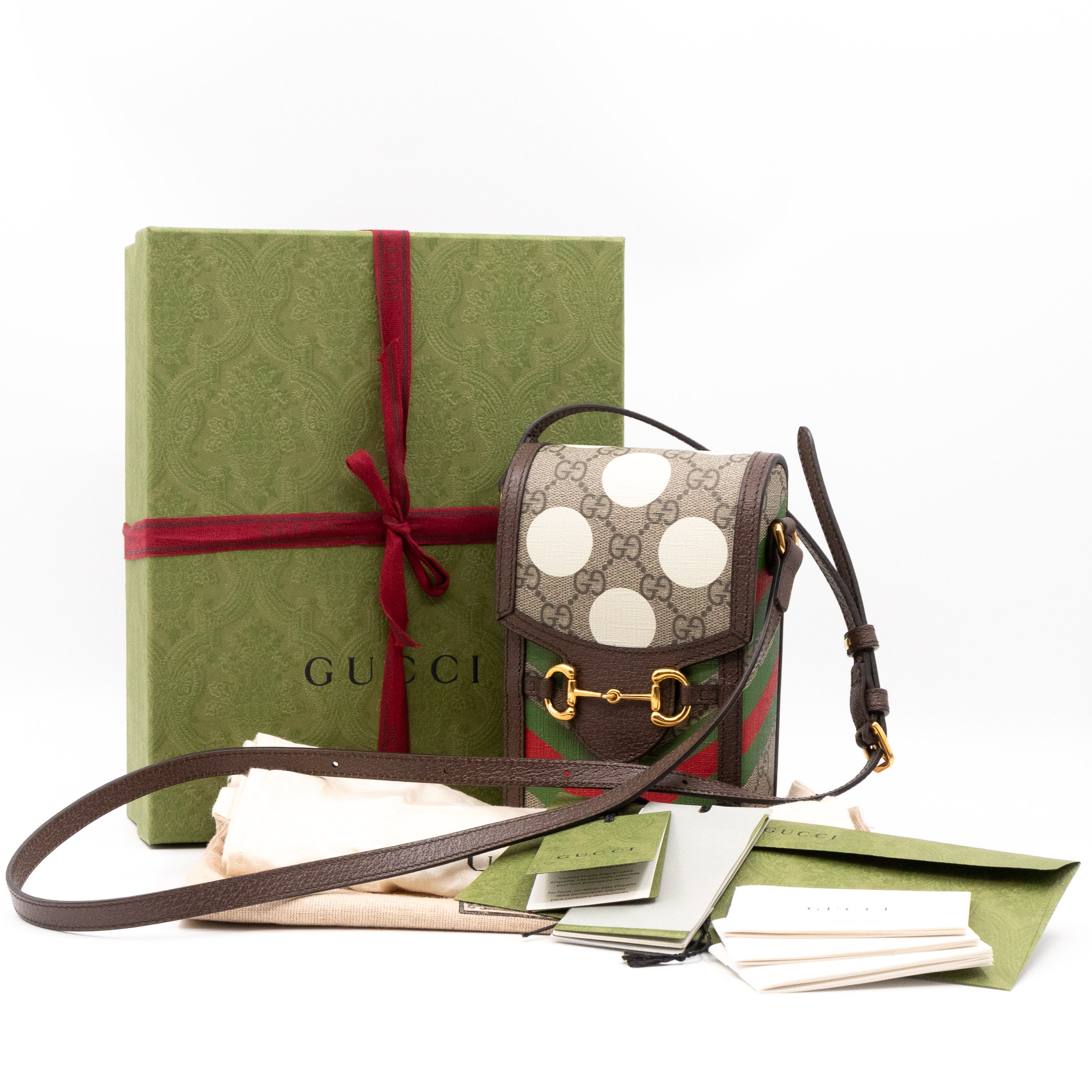 Horsebit 1955 Mini Bag GG Supreme Geometric Print