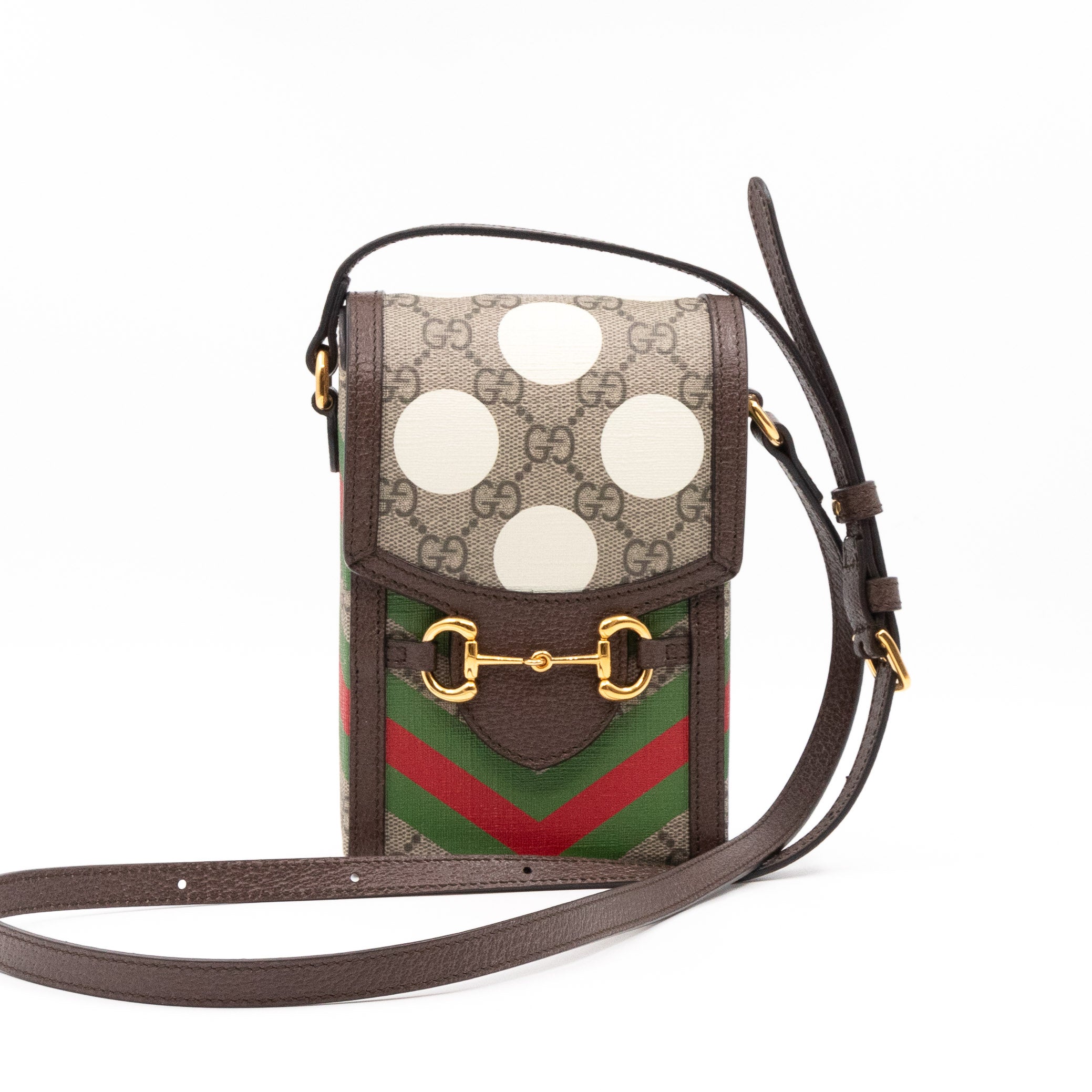Horsebit 1955 Mini Bag GG Supreme Geometric Print