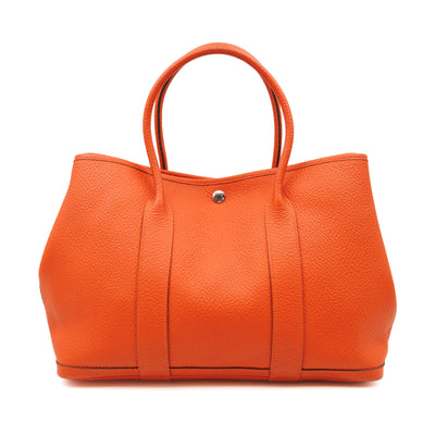 Garden Party 36 Orange Leather Palladium