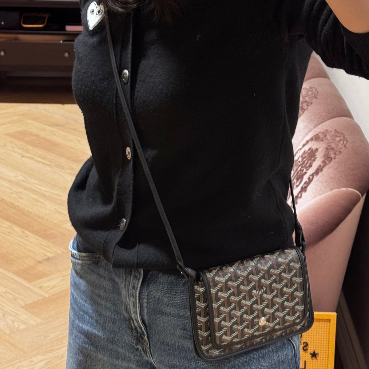Plumet Wallet Goyardine Black