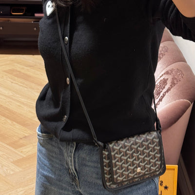 Plumet Wallet Goyardine Black
