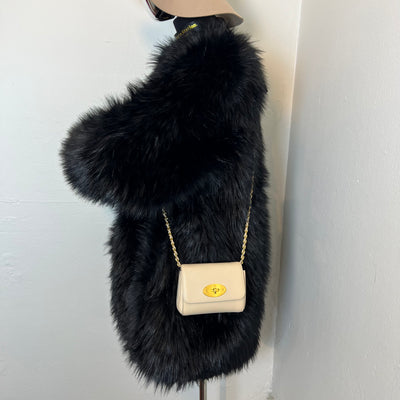 Lily Mini Beige Leather