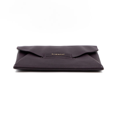 Antigona Envelope Clutch Purple Leather