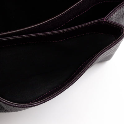 Antigona Envelope Clutch Purple Leather