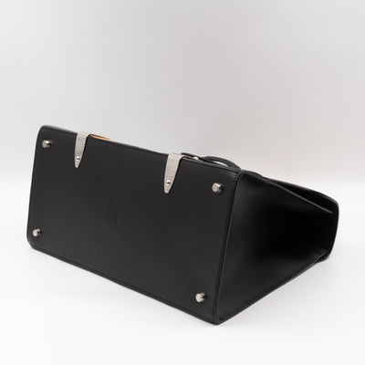 Saigon MM Black Goyardine Canvas